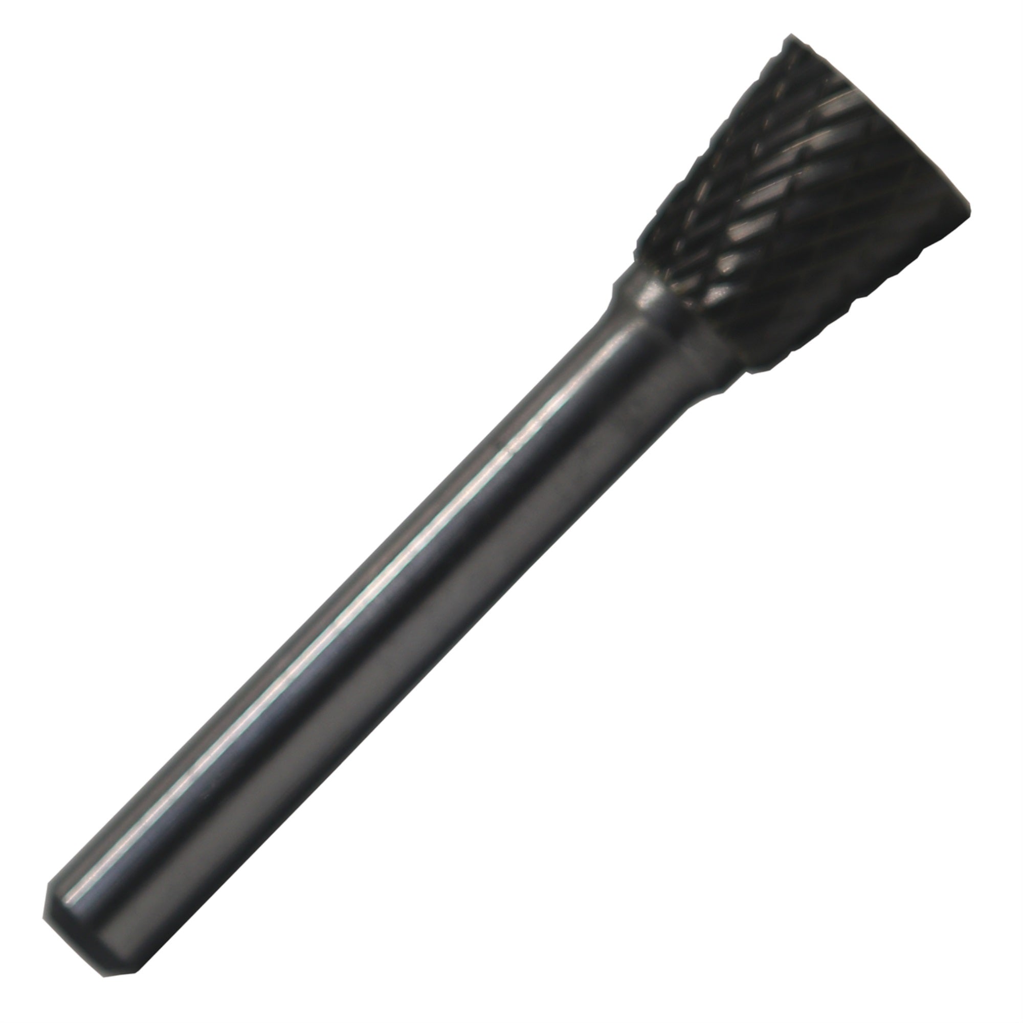 Sn1 1/4 X 5/16 Inverted Cone Carbide Burr 1/4 Shank, Dulsn1