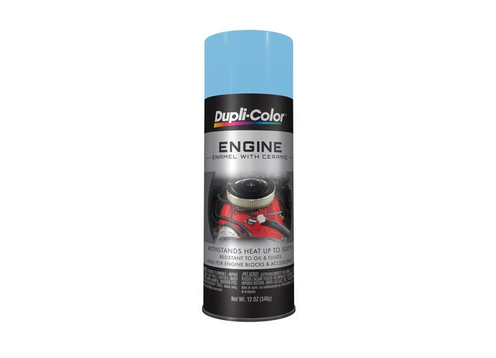 ENGINE ENAMEL WITH CERAMIC; PONTIAC BLUE METALLIC; 12 OZ. AEROSOL