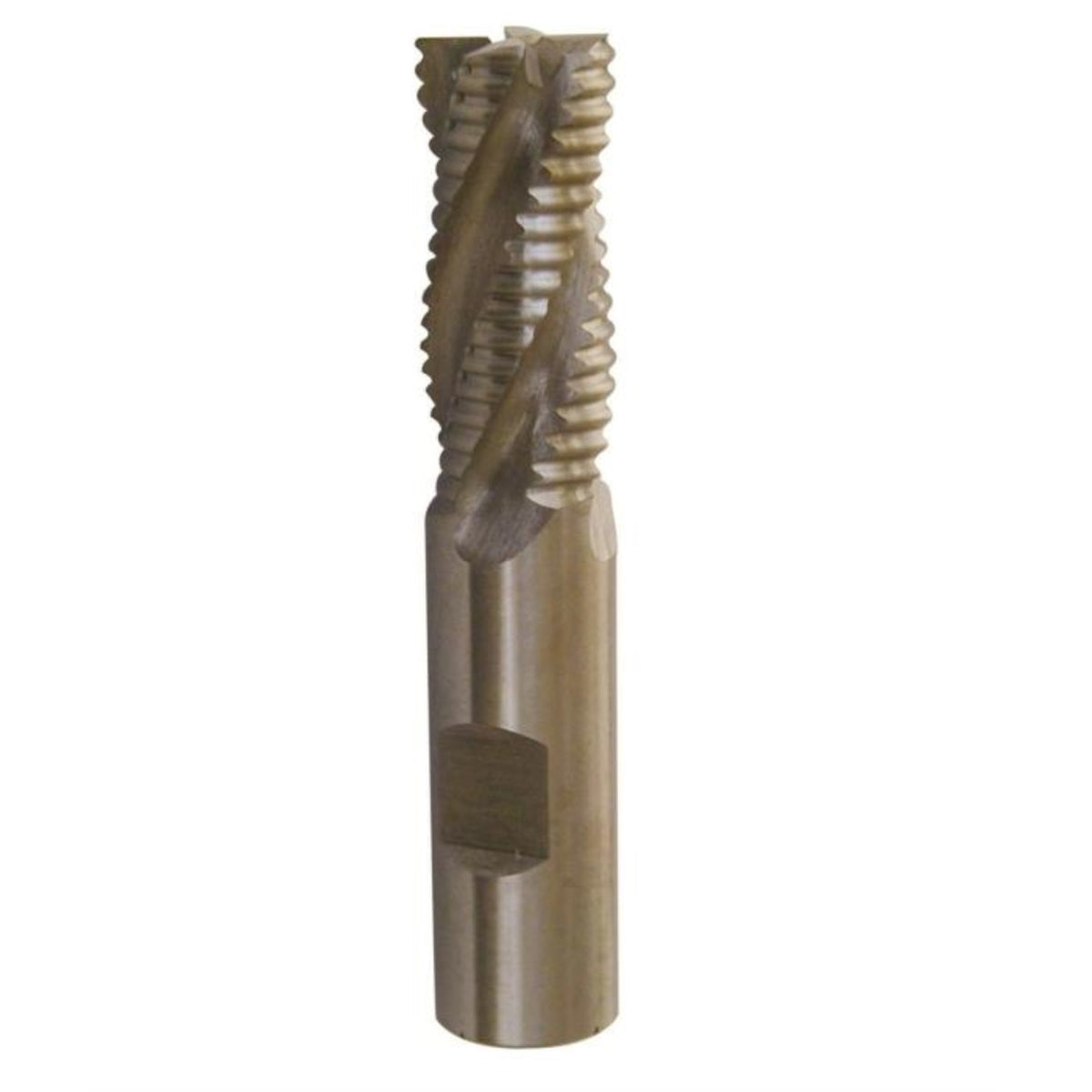 1 Cobalt Roughing End Mill, Qualtech, Dwc1X1