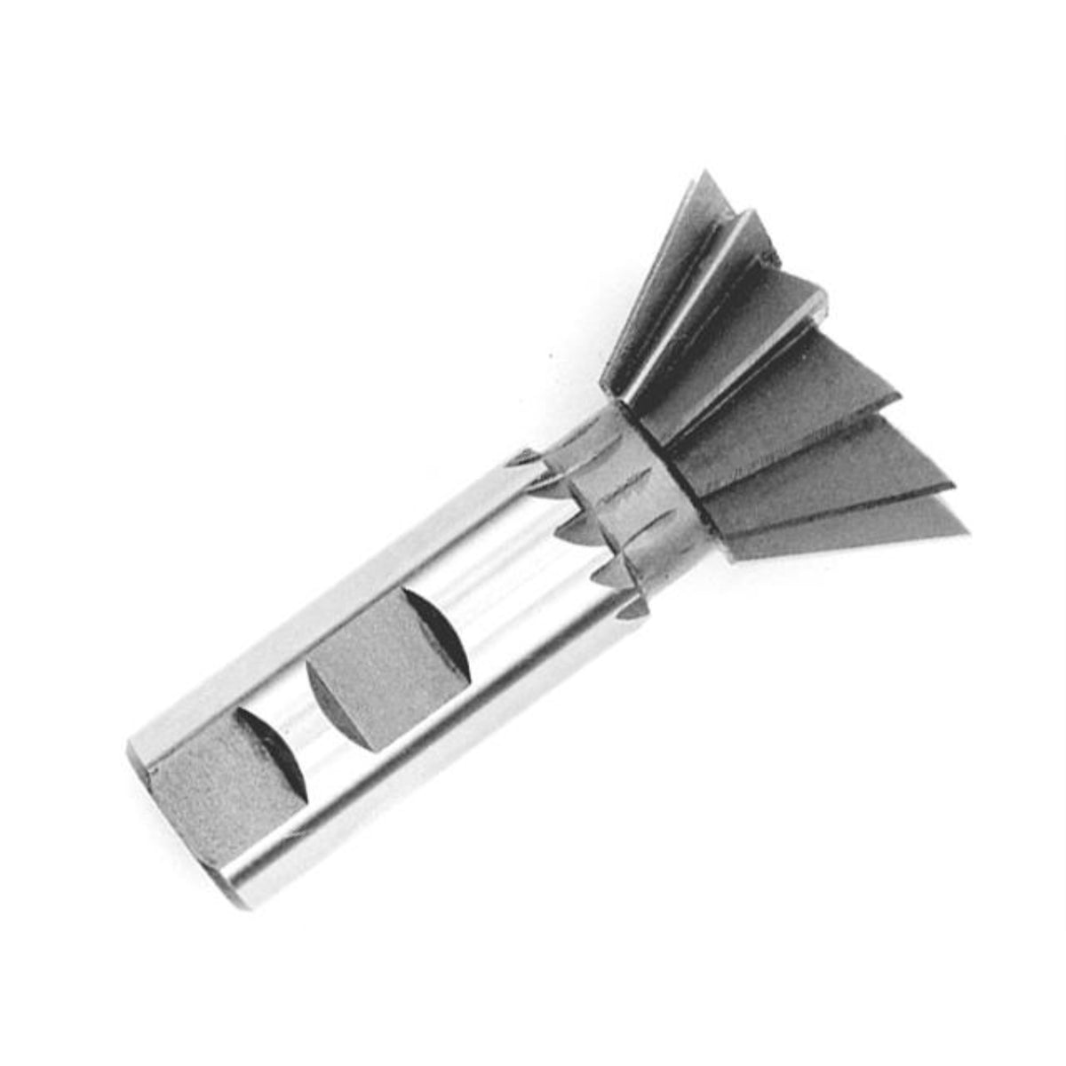 1/2 45 Degree Hss Weldon Shank Dovetail Cutter, Dwca1408-45