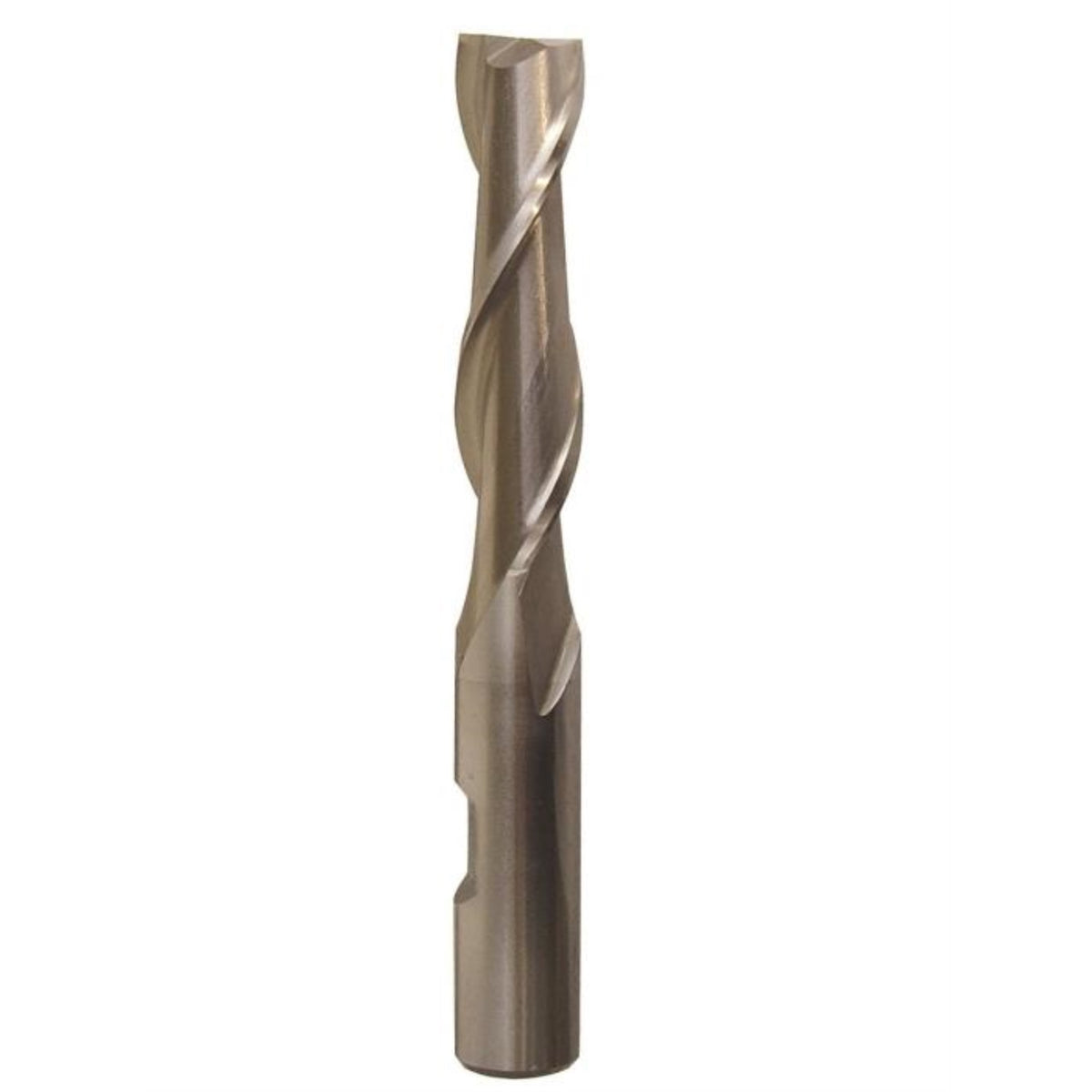 1 X 1/2 Hss 2 Flute Single End End Mill, Qualtech, Dwct339