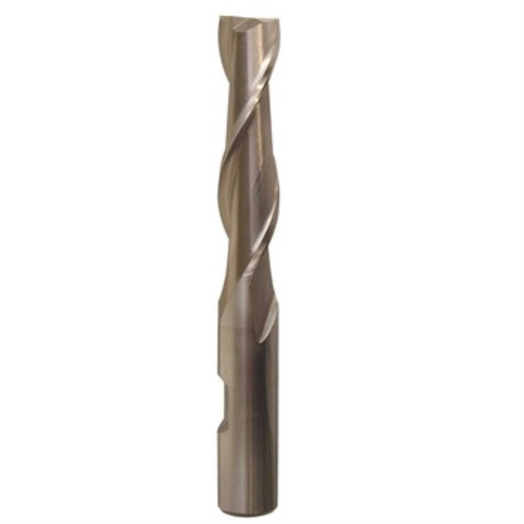 1/2 X 1/2 Hss 2 Flute Single End Long End Mill, Qualtech, Dwctl318