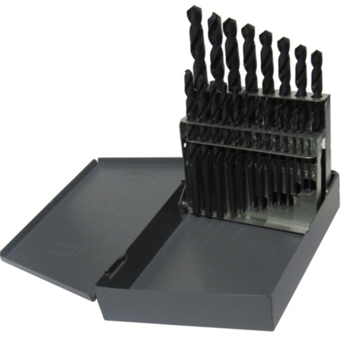 1/16-3/8X64Ths 21 Piece Hss Jobber Length Drill Bit Set, Qualtech, Dwd21J-Lh-Set