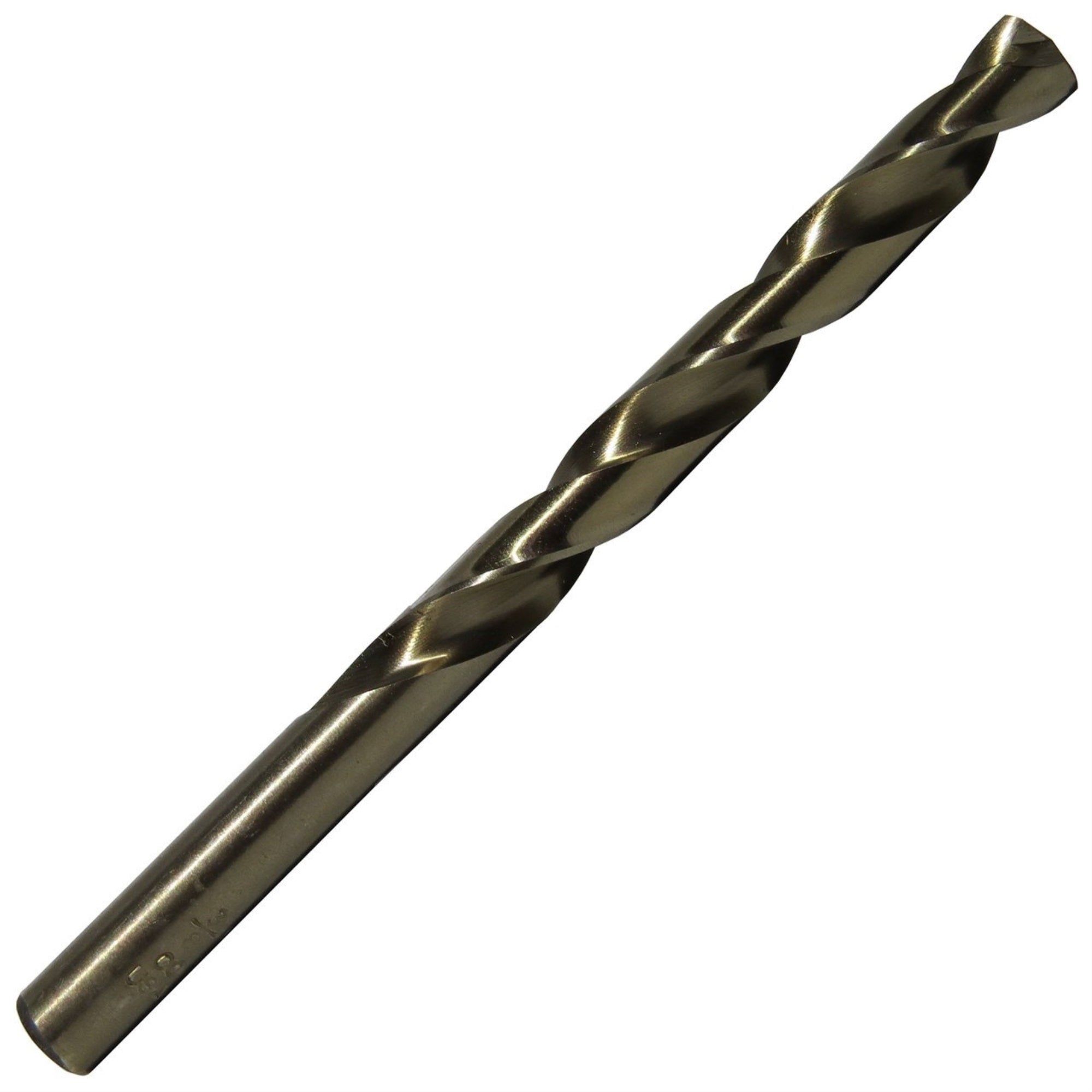 #8 Cobalt Jobber Length Drill Bit, Qualtech, DWDCO8