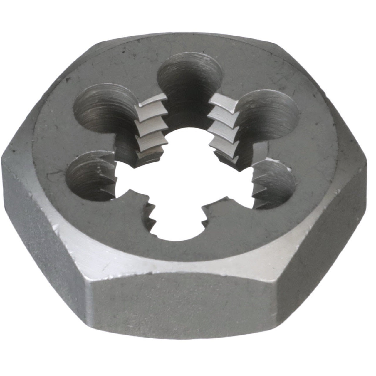 3/4-16 Carbon Steel Left Hand Hex Die, Dwthx3416Lh