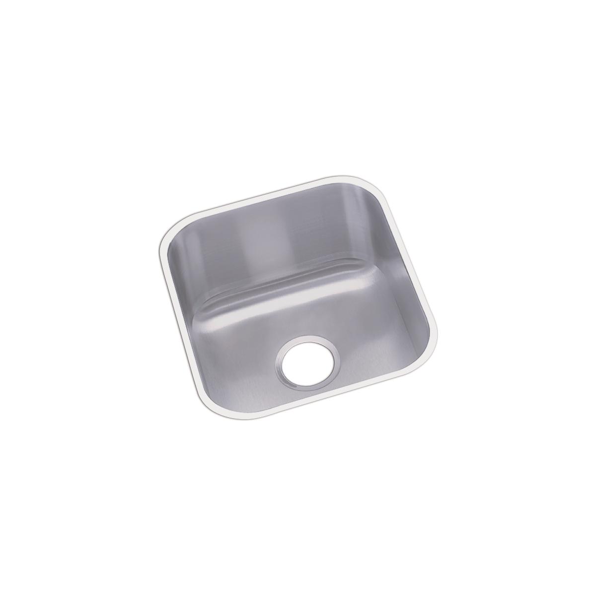 Elkay Dayton Stainless Steel 16-1/2 X 18-1/4 X 8, Single Bowl Undermount Bar Sink
