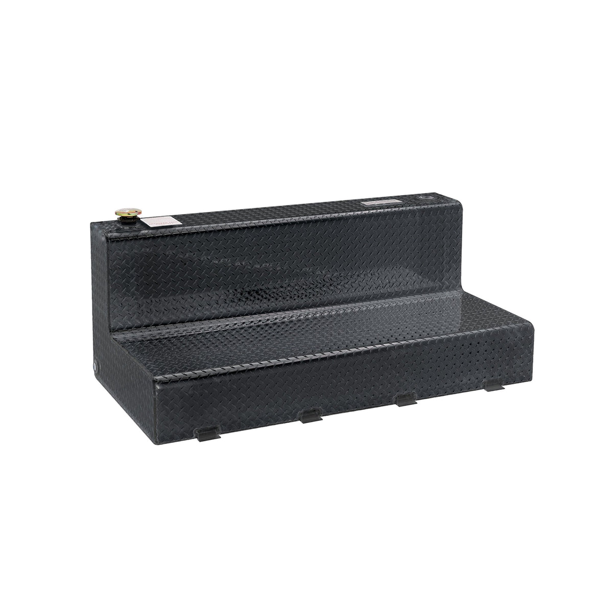Dee Zee Dz92756B (111 Gallon) L-Shape Transfer Tank - Black Aluminum