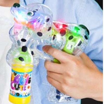 Light Up Dog Bubble Gun