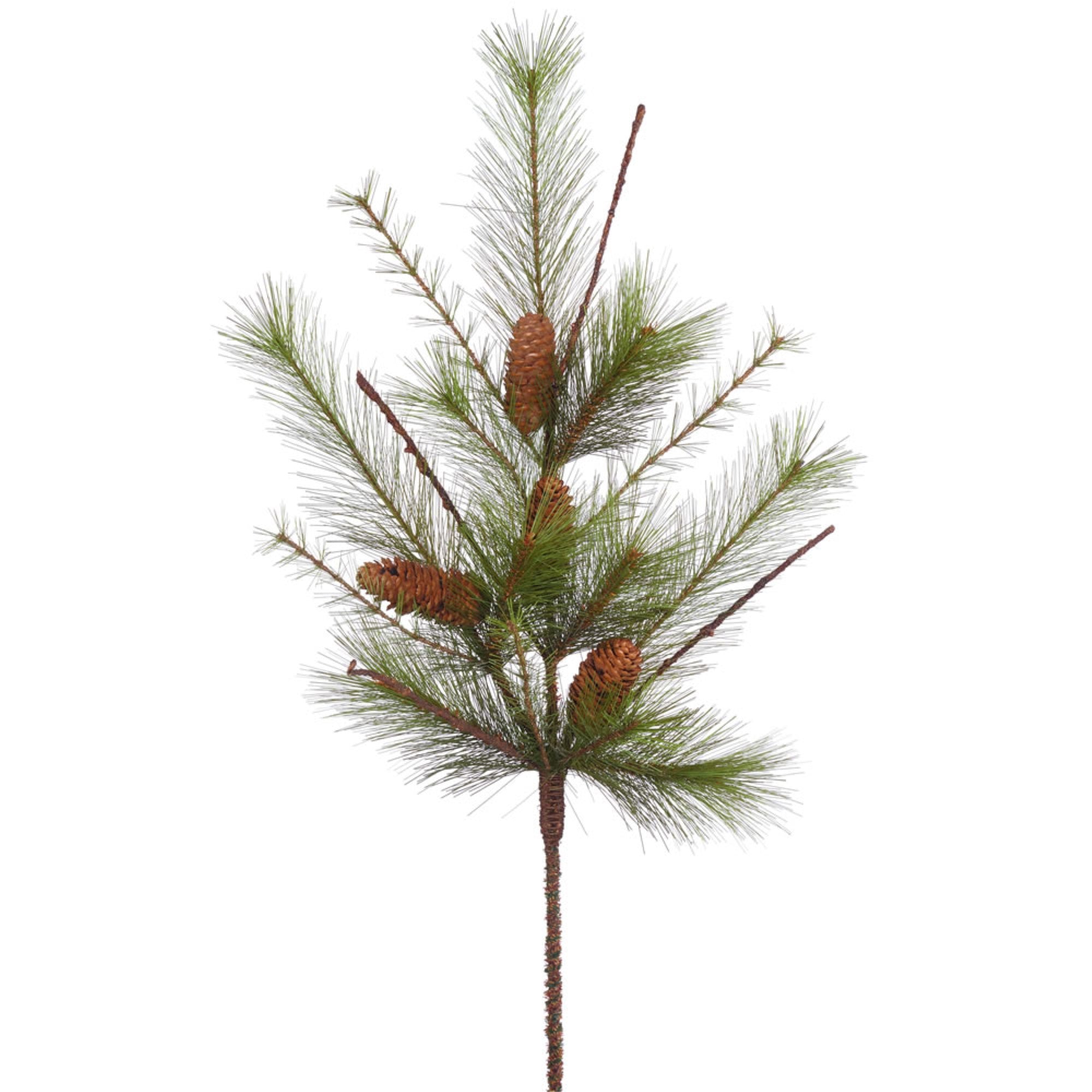 30” Mix Mountain Pine Spray w/Cones 2/bg