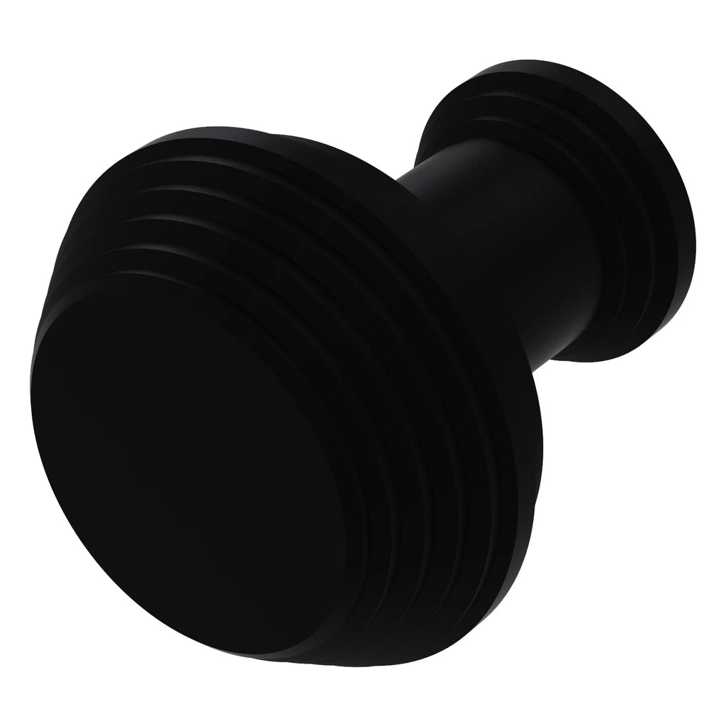 Designer Cabinet Knob - E-1-BKM