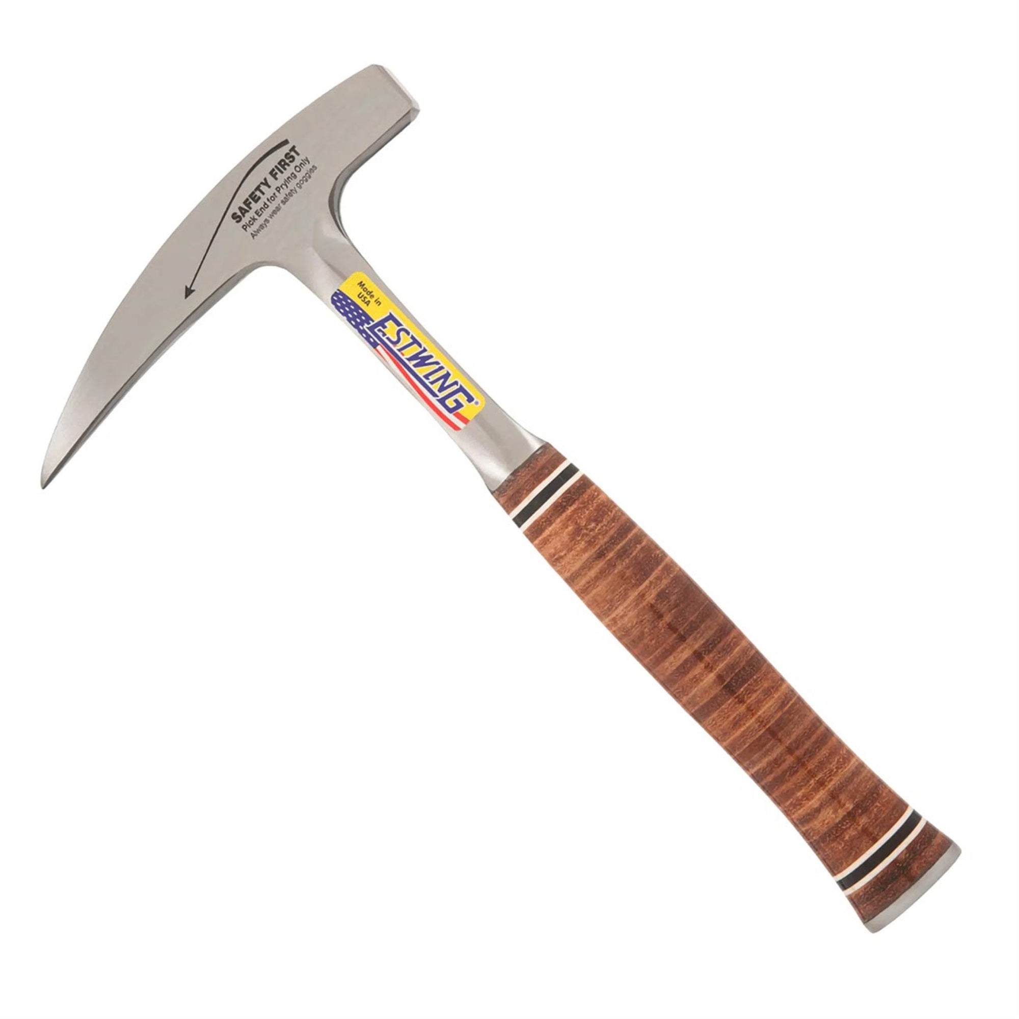Estwing 22 Oz. Pointed Tip Rock Pick - Leather Grip