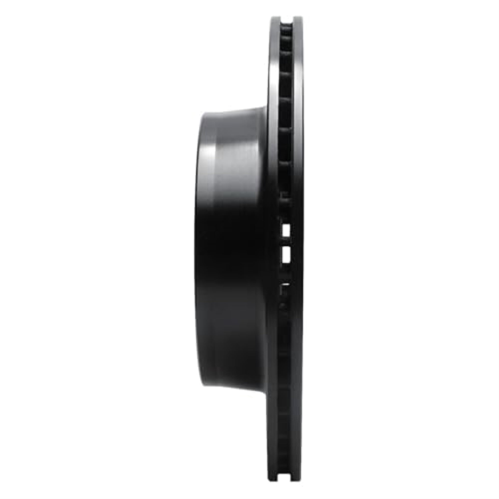 R1 Concepts Brake Rotor Drilled And Slotted Black Ecb-47038R