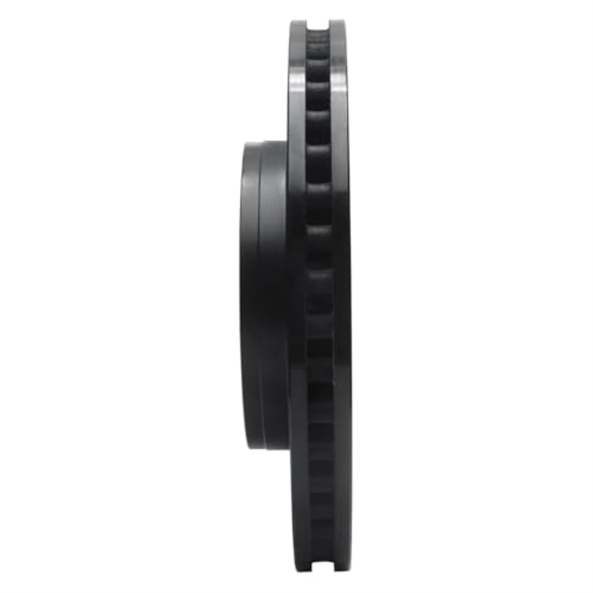 R1 Concepts Brake Rotor Drilled And Slotted Black Ecb-48052R