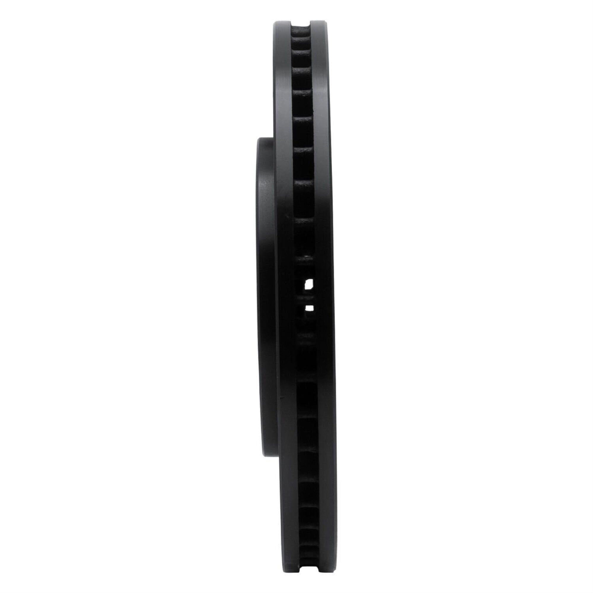 R1 Concepts Brake Rotor Drilled And Slotted Black Ecb-67092L