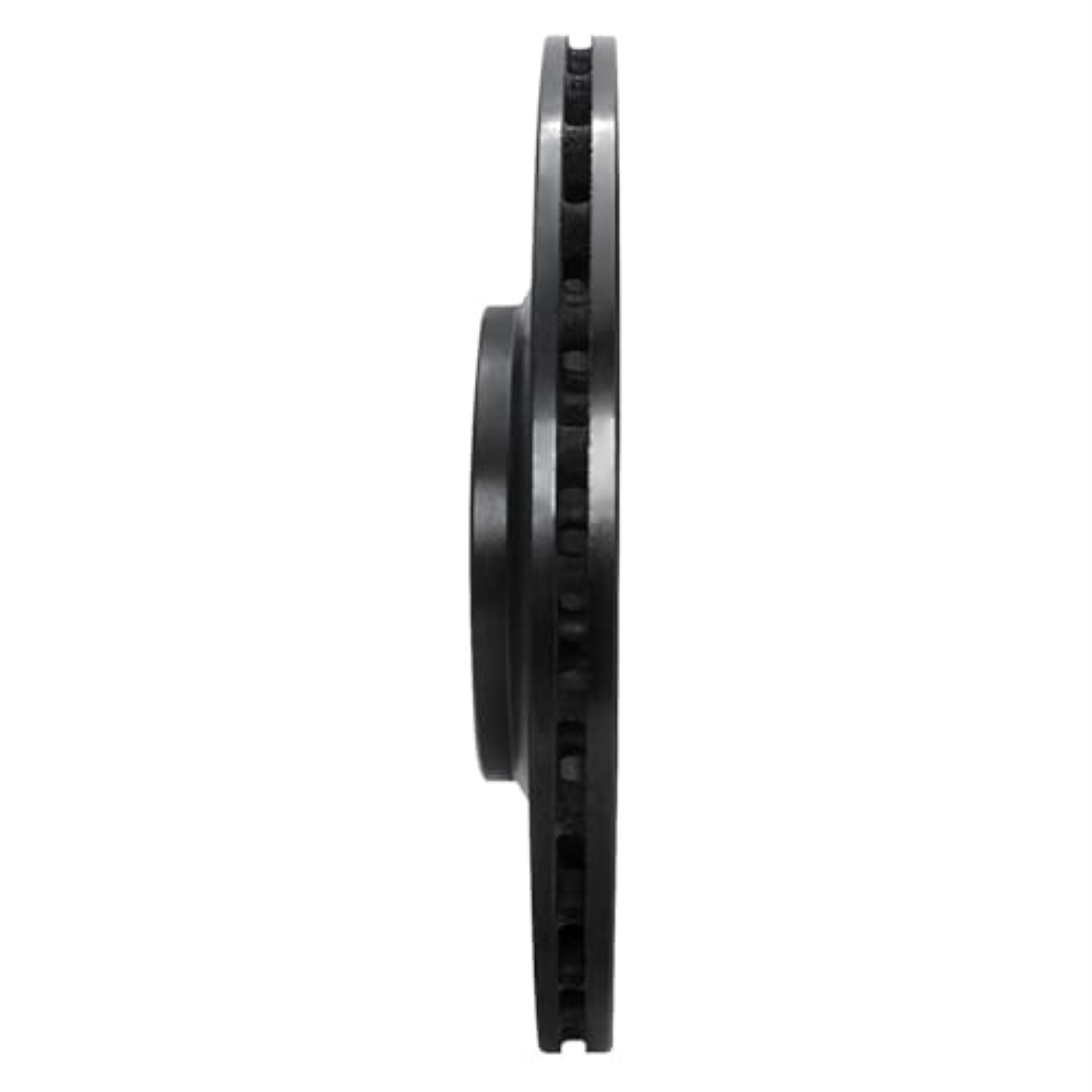 R1 Concepts Brake Rotor Drilled And Slotted Black Ecb-73051R