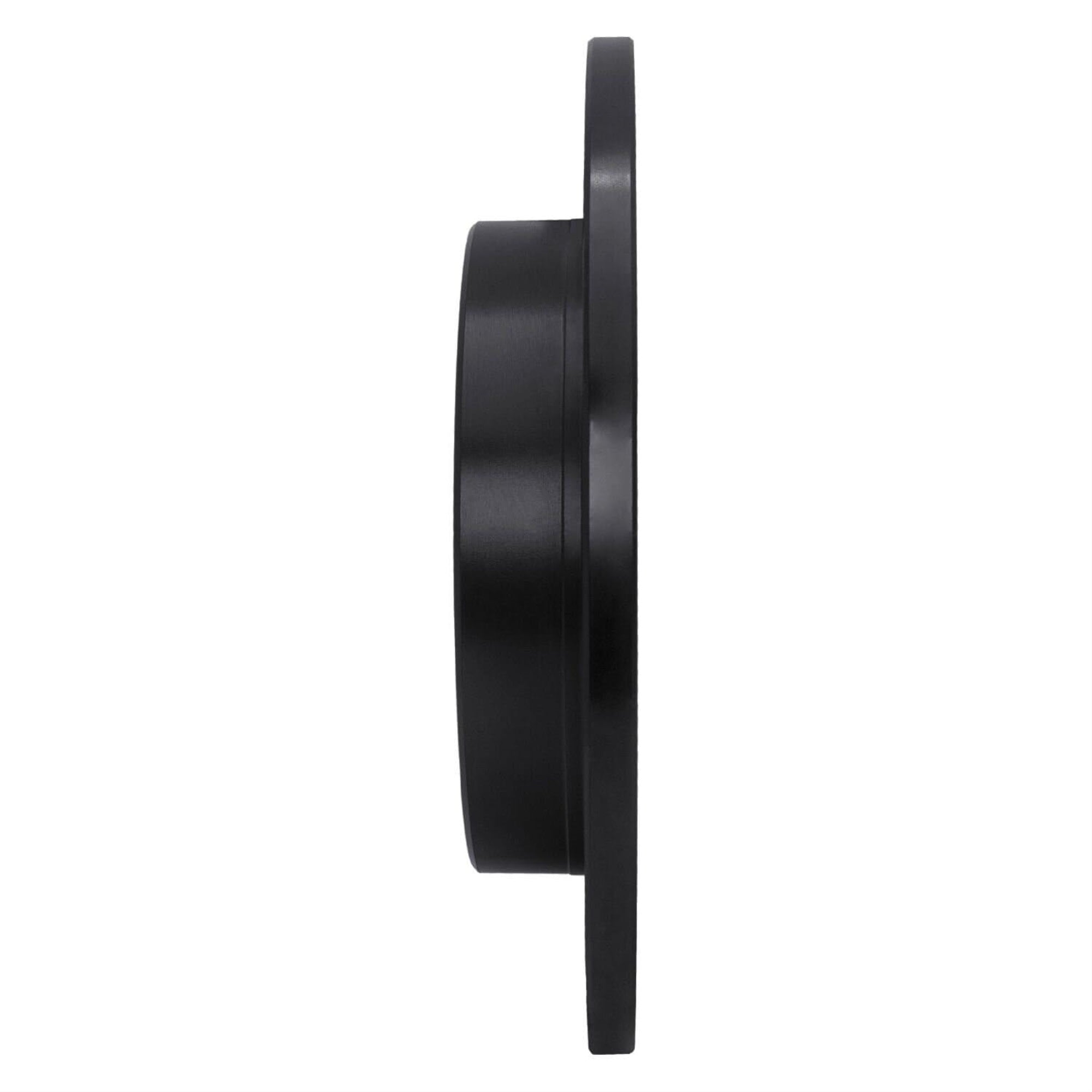 R1 Concepts Brake Rotor Drilled And Slotted Black Ecb-75041R