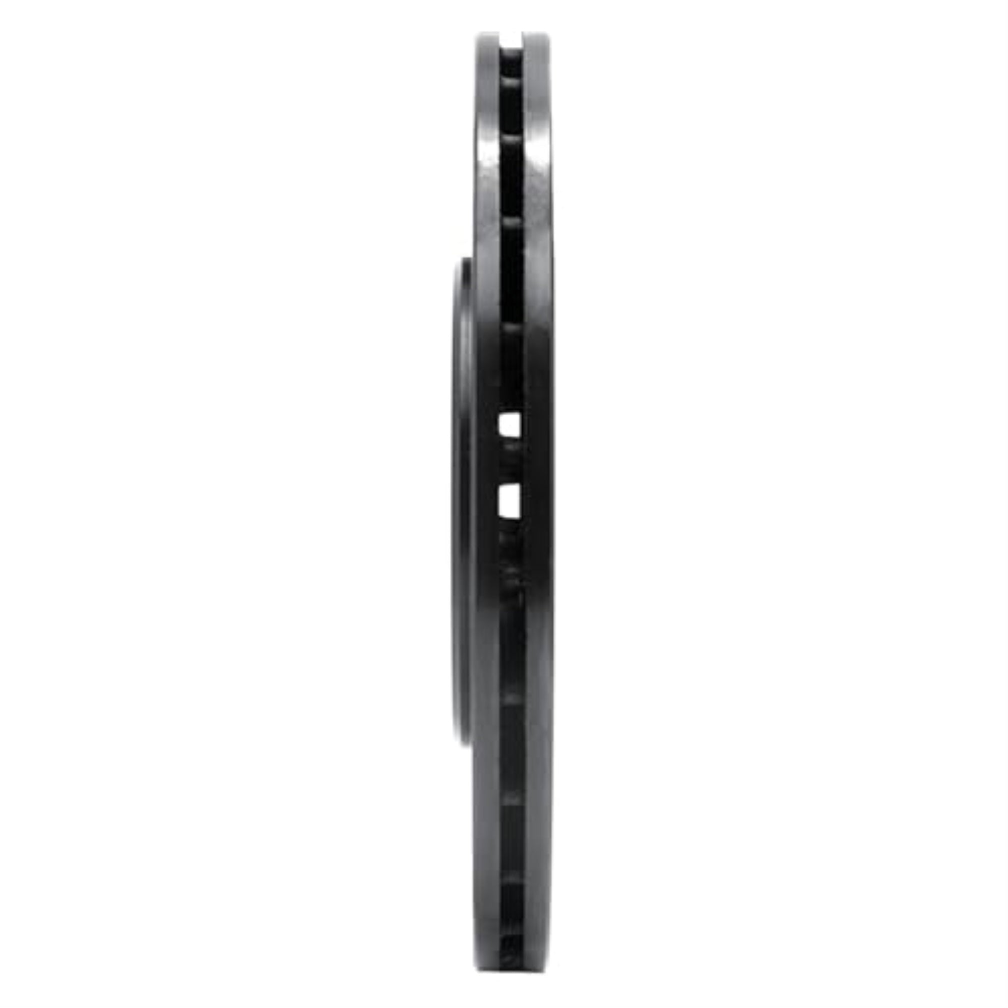 R1 Concepts Brake Rotor Drilled And Slotted Black Ecb-76013L