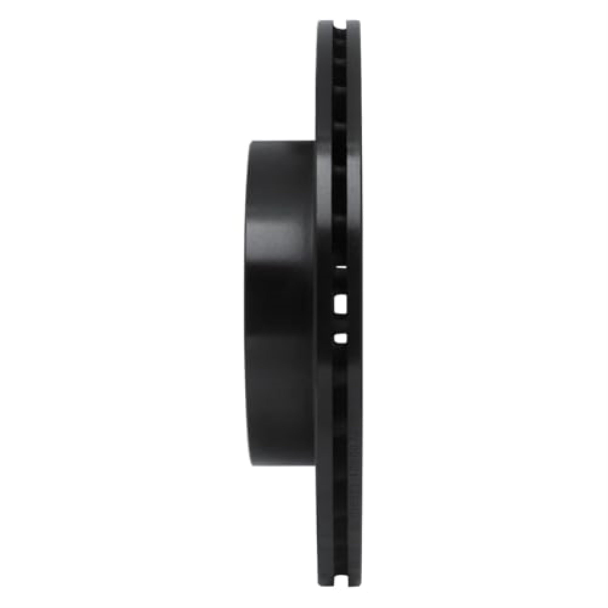 R1 Concepts Brake Rotor Drilled And Slotted Black Ecb-76021L