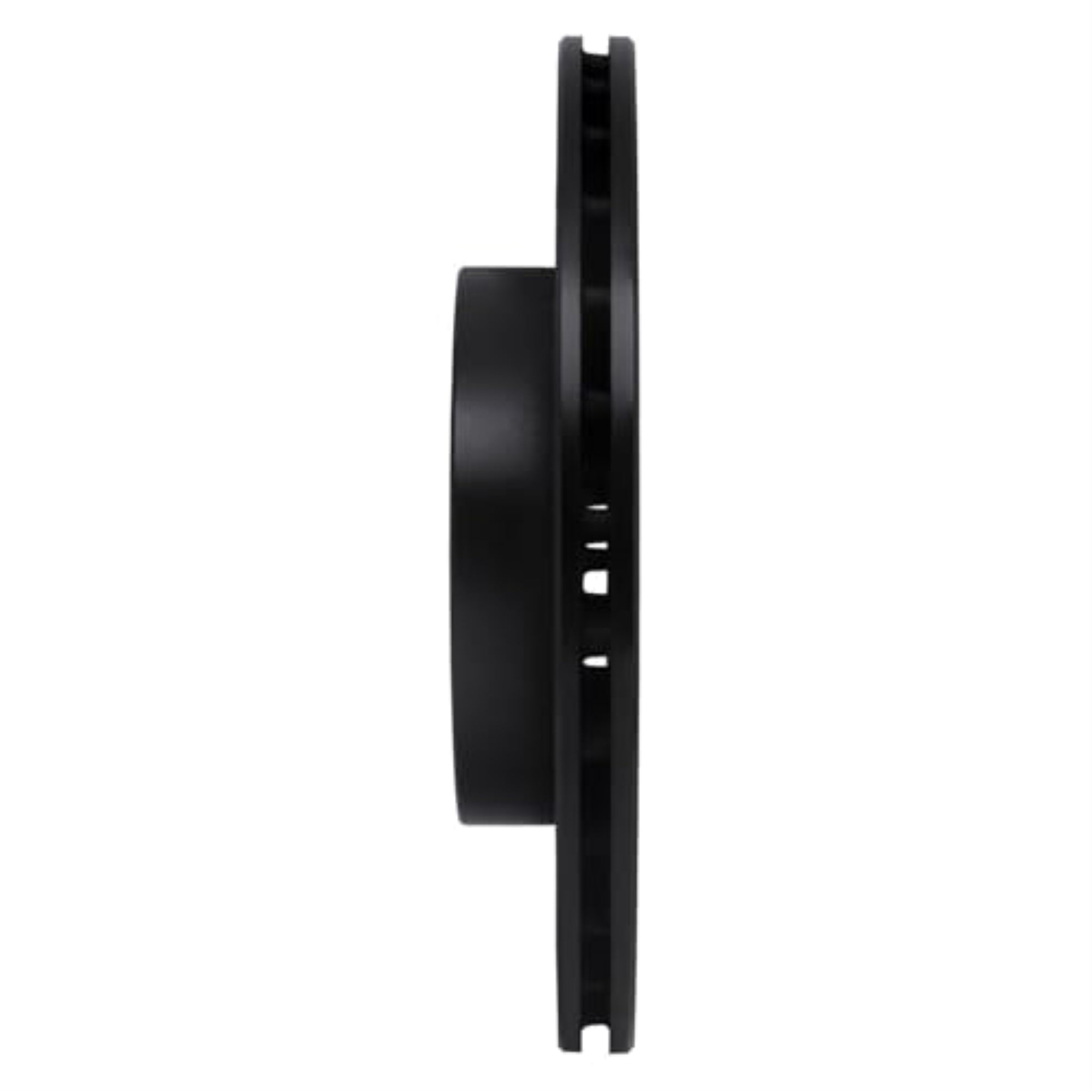 R1 Concepts Brake Rotor Drilled And Slotted Black Ecb-76050R