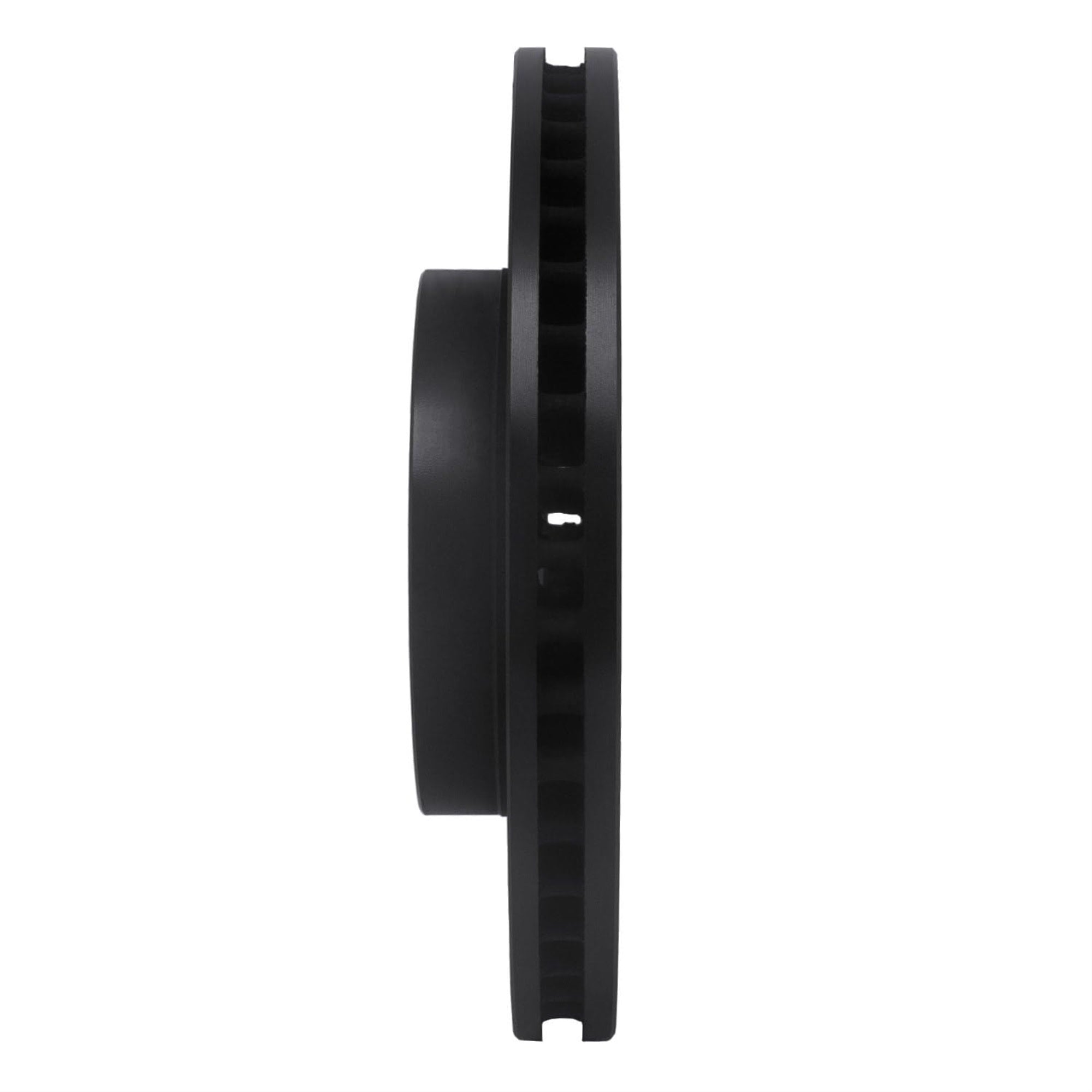 R1 Concepts Brake Rotor Drilled And Slotted Black Ecb-76087L