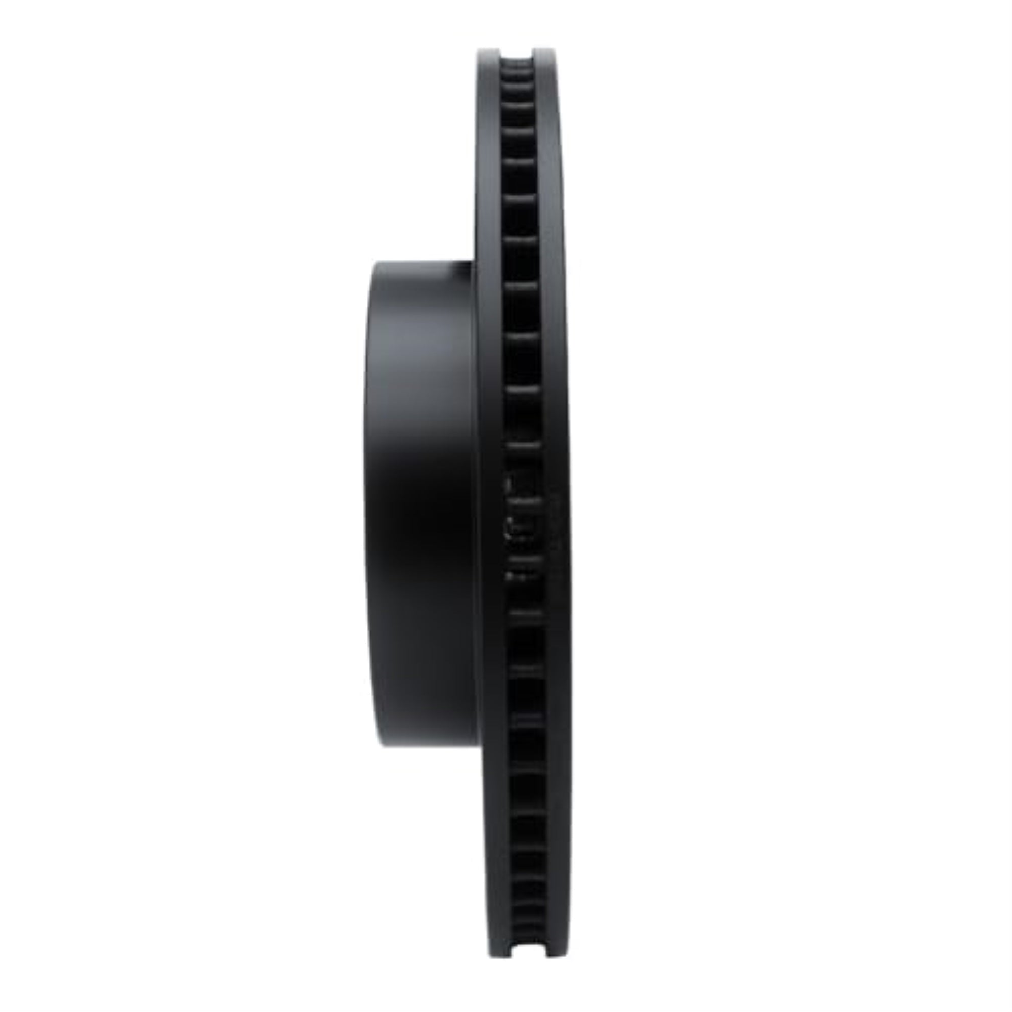 R1 Concepts Brake Rotor Drilled And Slotted Black Ecb-76126R
