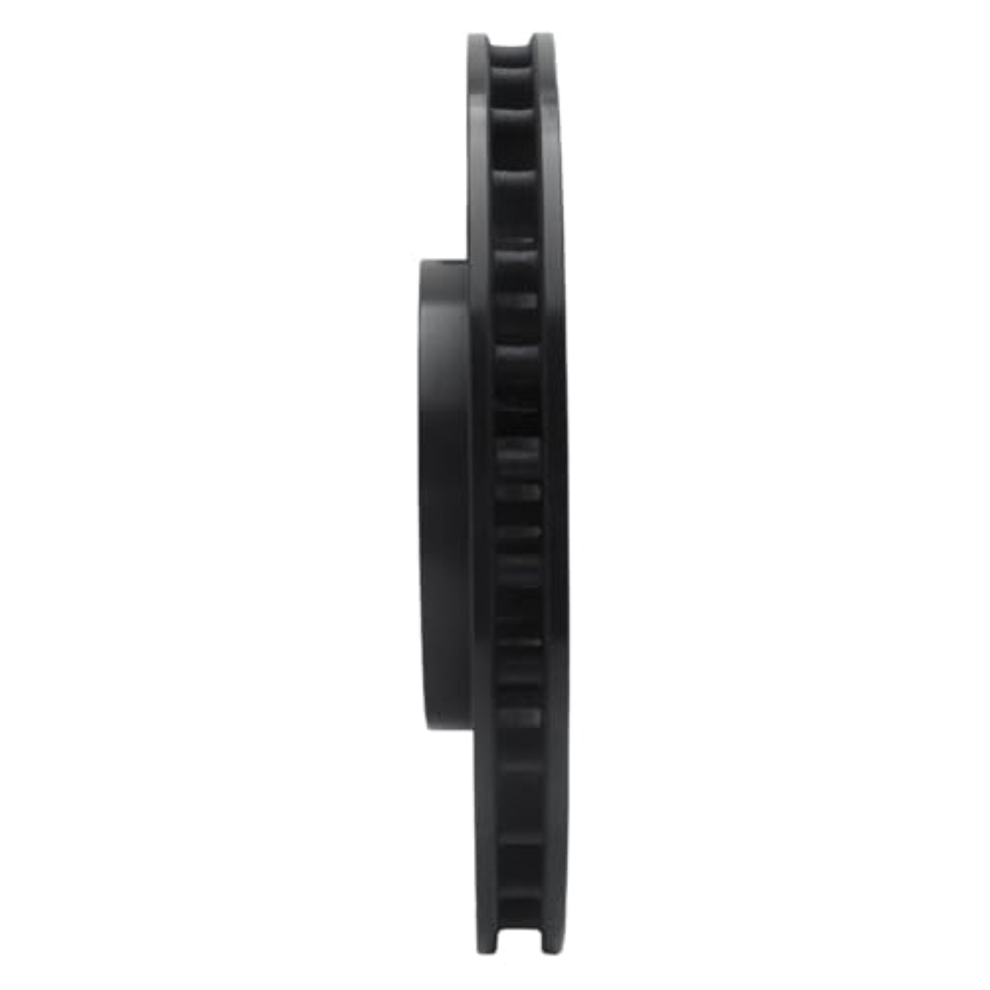 R1 Concepts Brake Rotor Drilled And Slotted Black Ecb-40023L