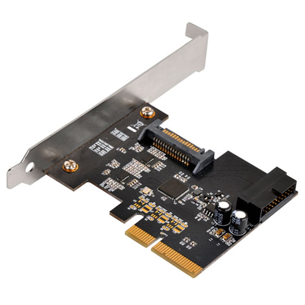 Evolution Of Usb 3.1 Gen2 Pcie Card With Internal 19Pin Connector Plus Pericom Redriver