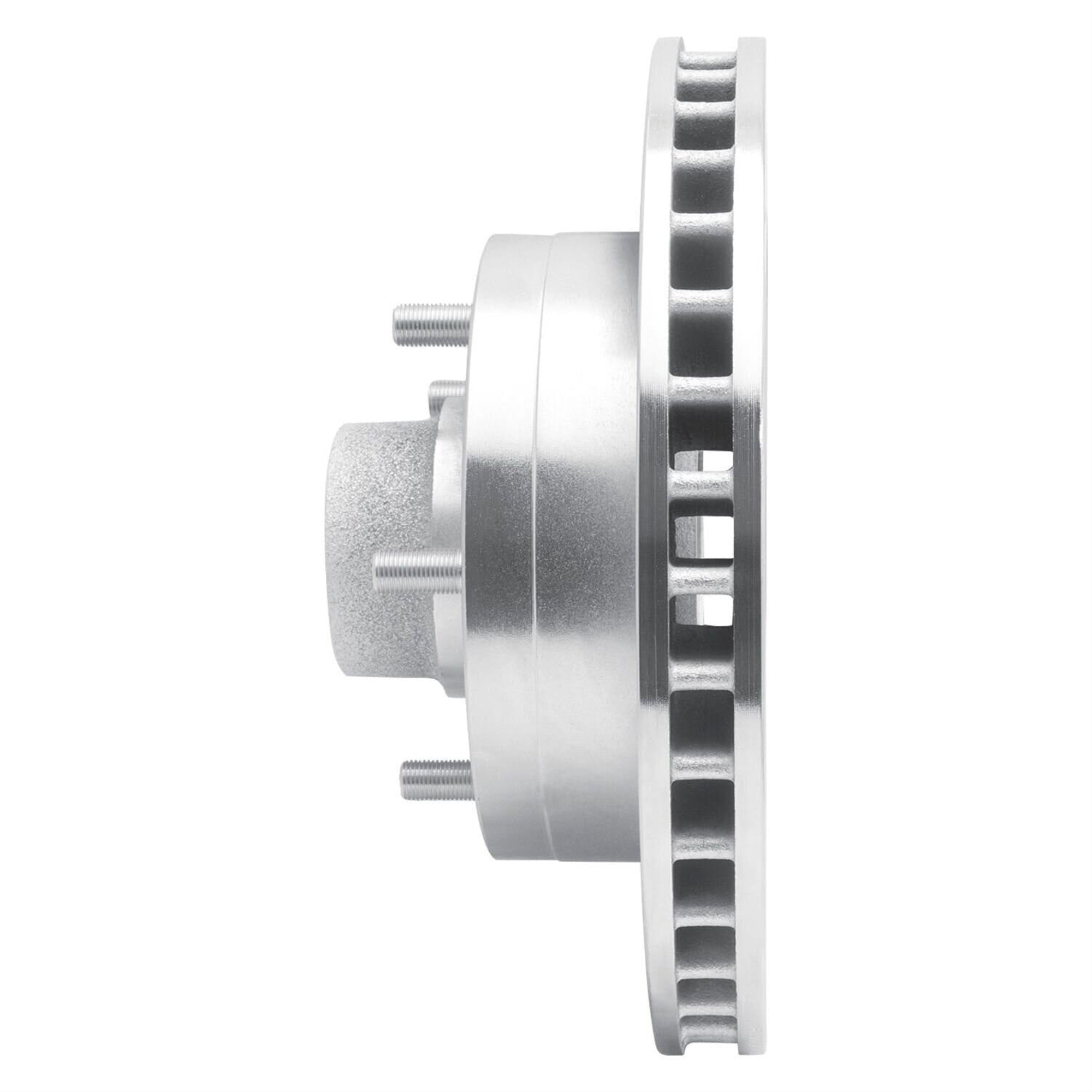 R1 Concepts Brake Rotor Drilled And Slotted Silver Edz-40061L