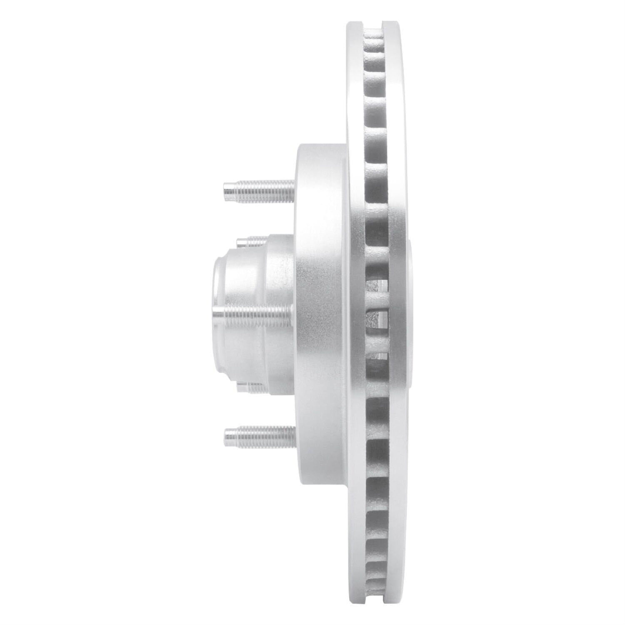 R1 Concepts Brake Rotor Drilled And Slotted Silver Edz-54146L