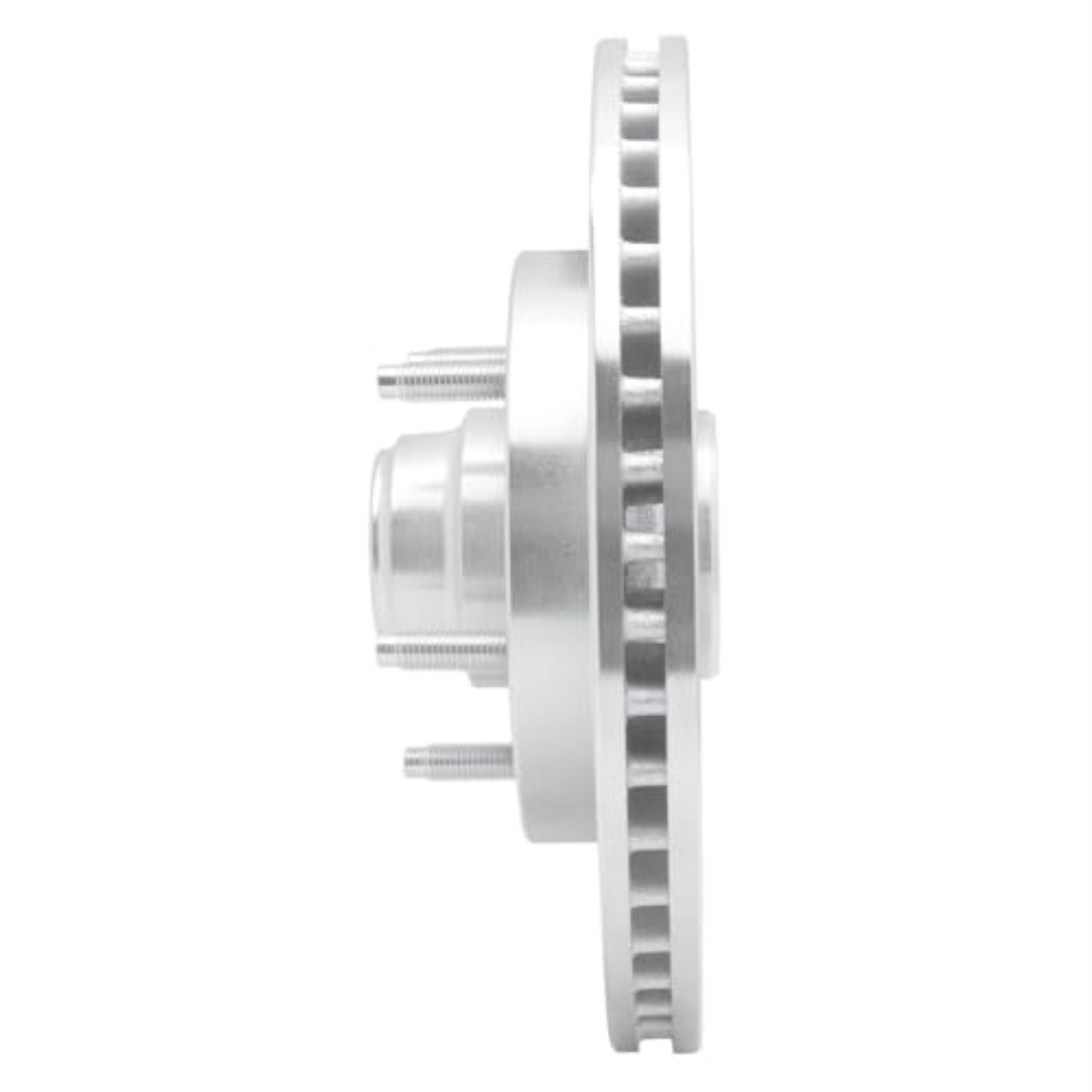 R1 Concepts Brake Rotor Drilled And Slotted Silver Edz-54146R