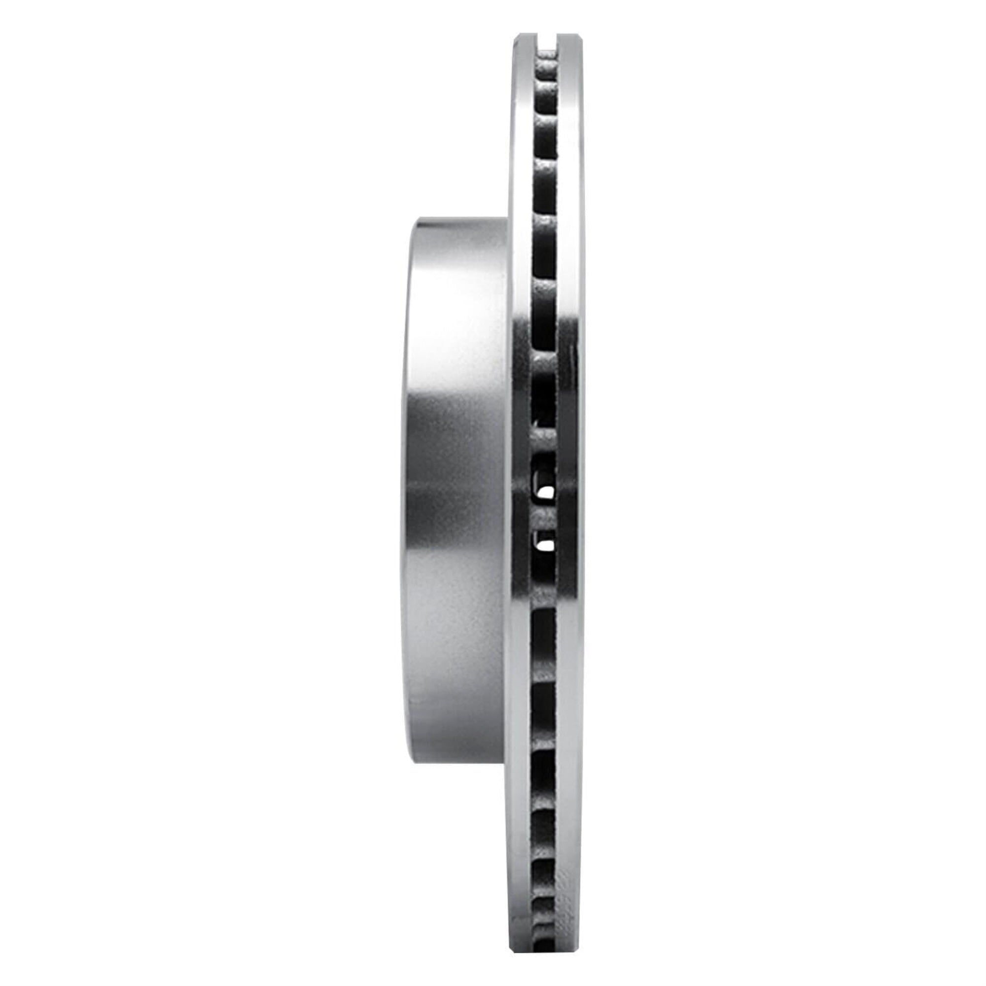 R1 Concepts Brake Rotor Drilled And Slotted Silver Edz-72045L