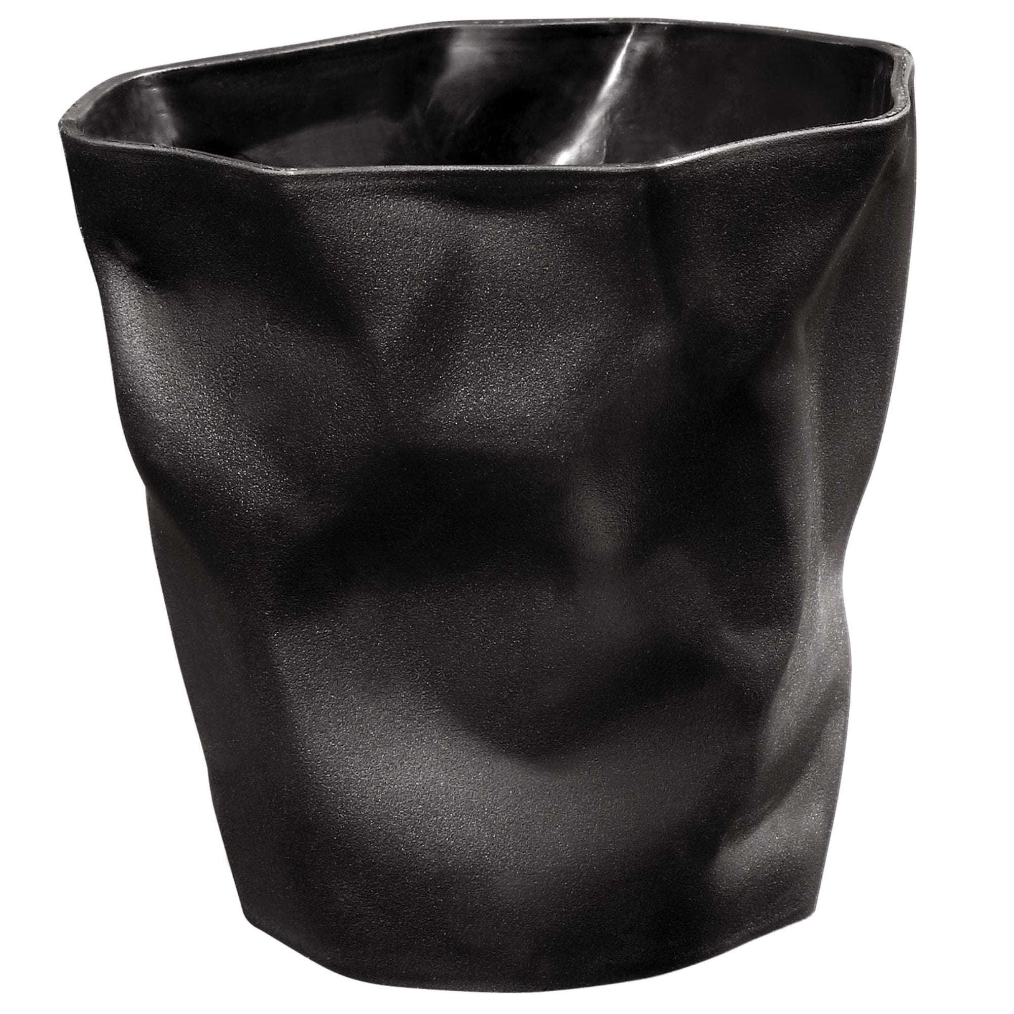 Lava Modern Pencil Holder - Clever Self-Referential Design, Amusing & Uplifting - Black