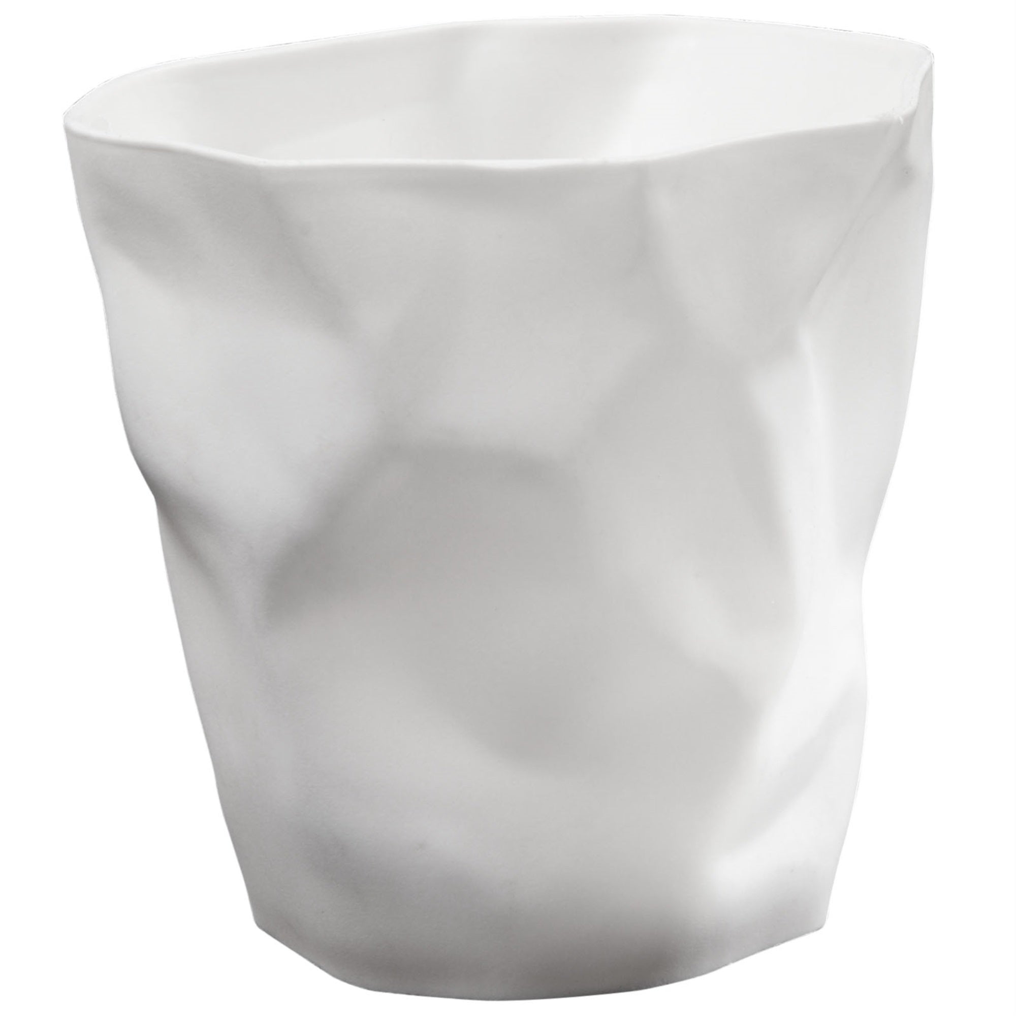Lava Modern Pencil Holder - Clever And Ironic Design, Unique And Humorous Conversation Piece, White