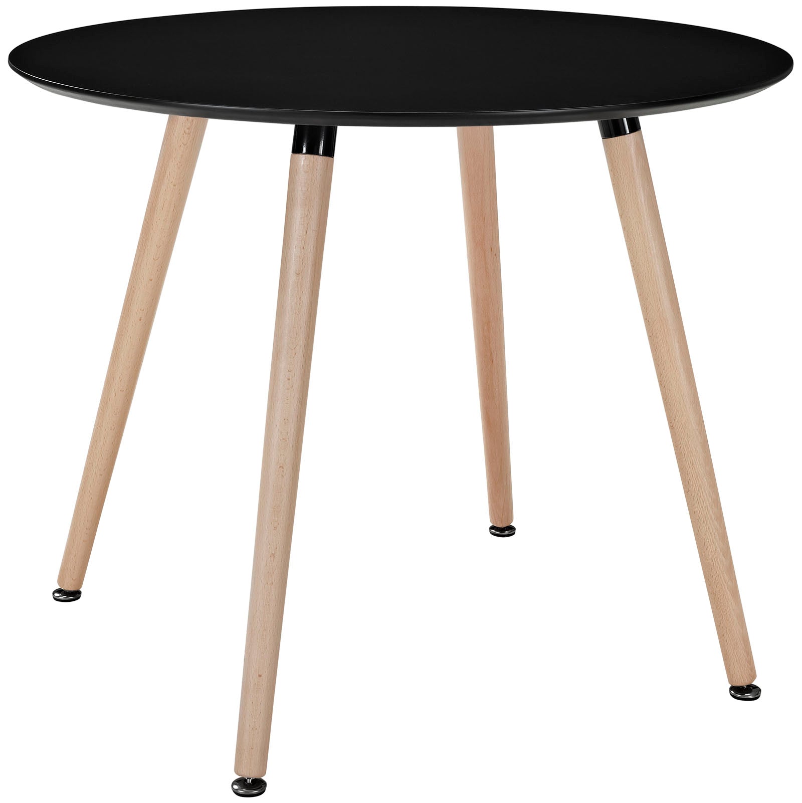 Track Round Dining Table - Black