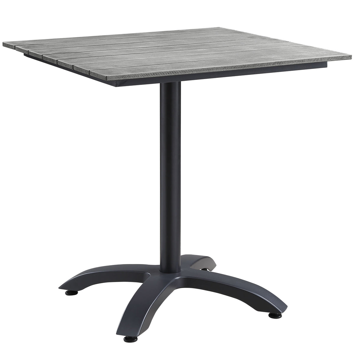 Maine 28' Outdoor Patio Dining Table - Brown Gray