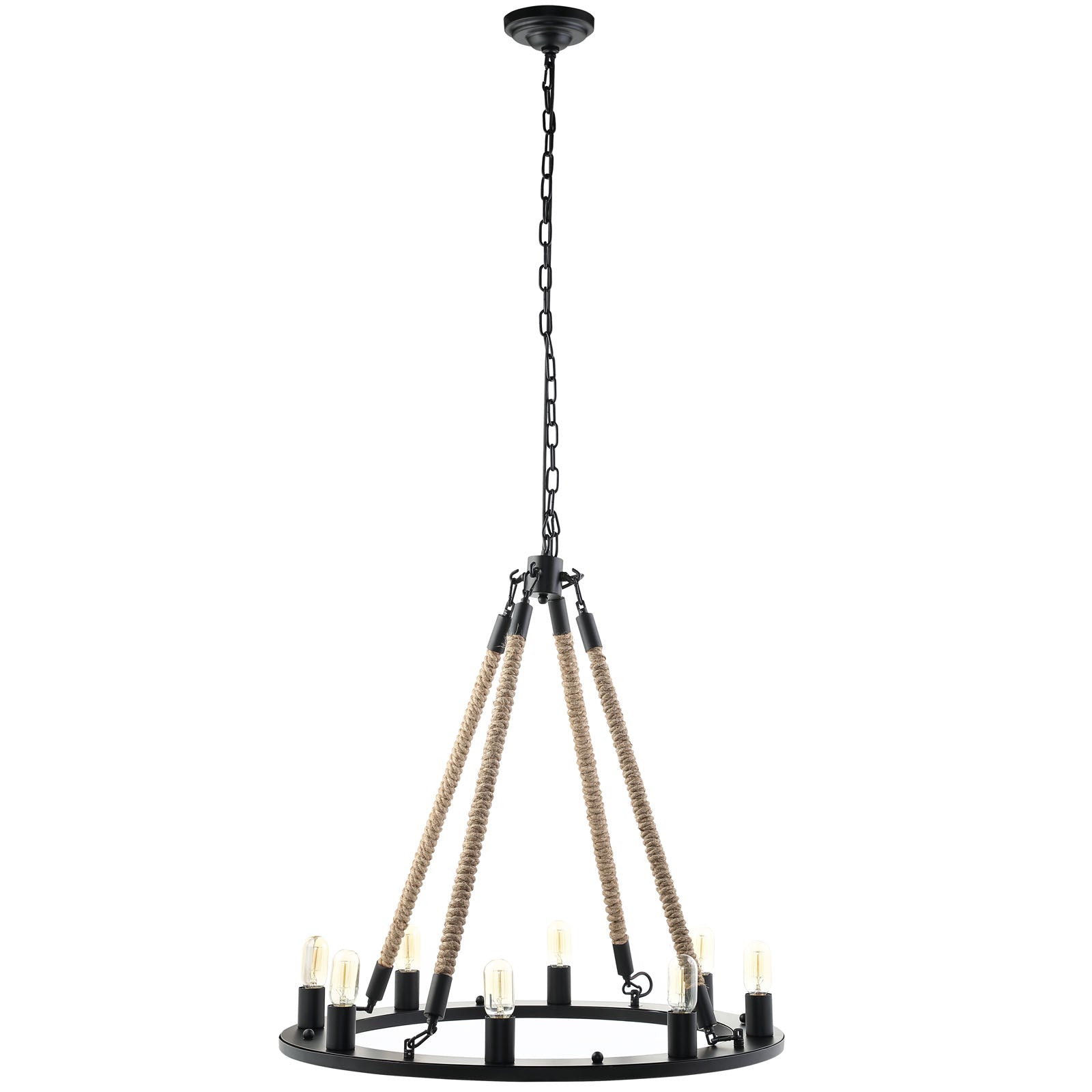Encircle Chandelier - Black