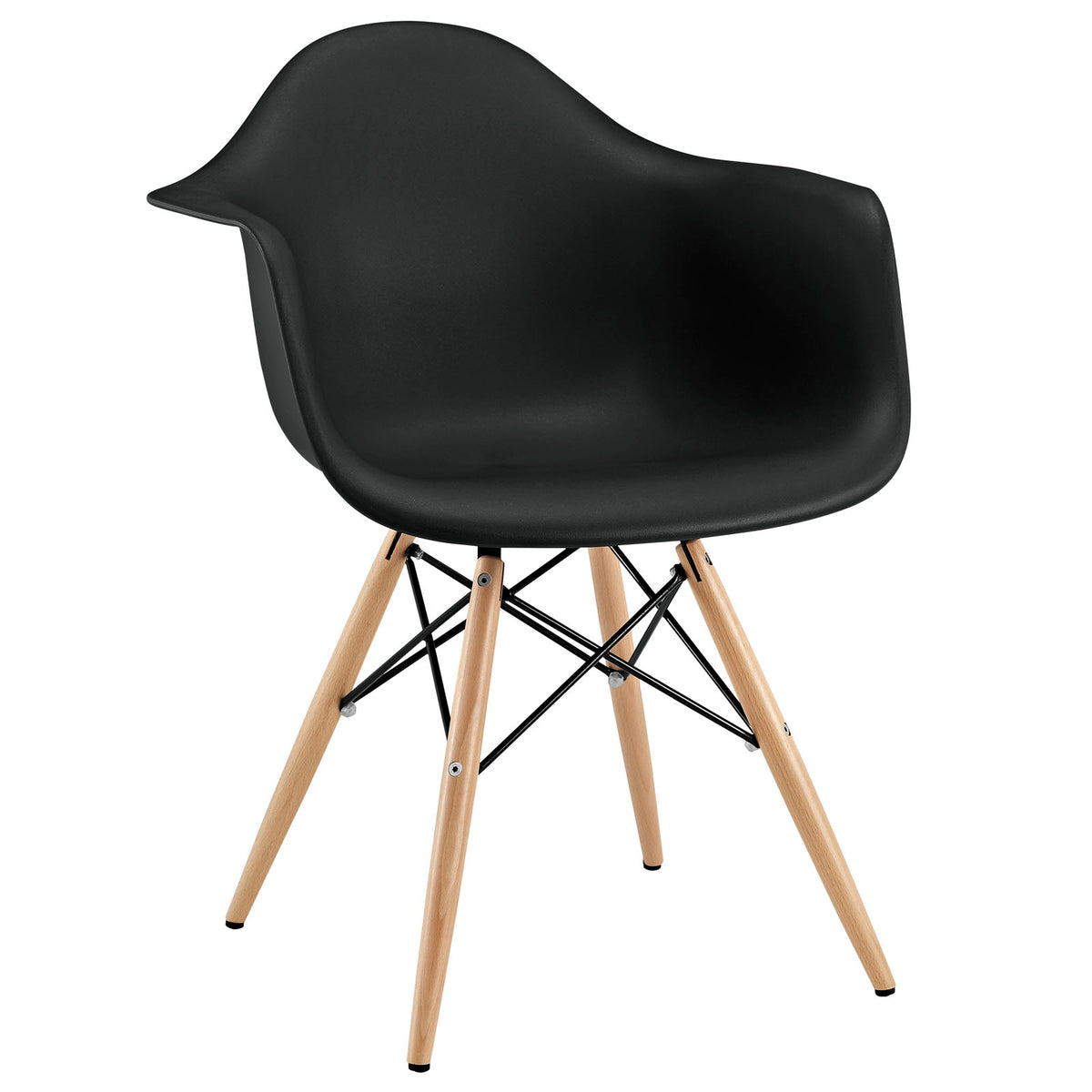 Pyramid Dining Armchair - Black