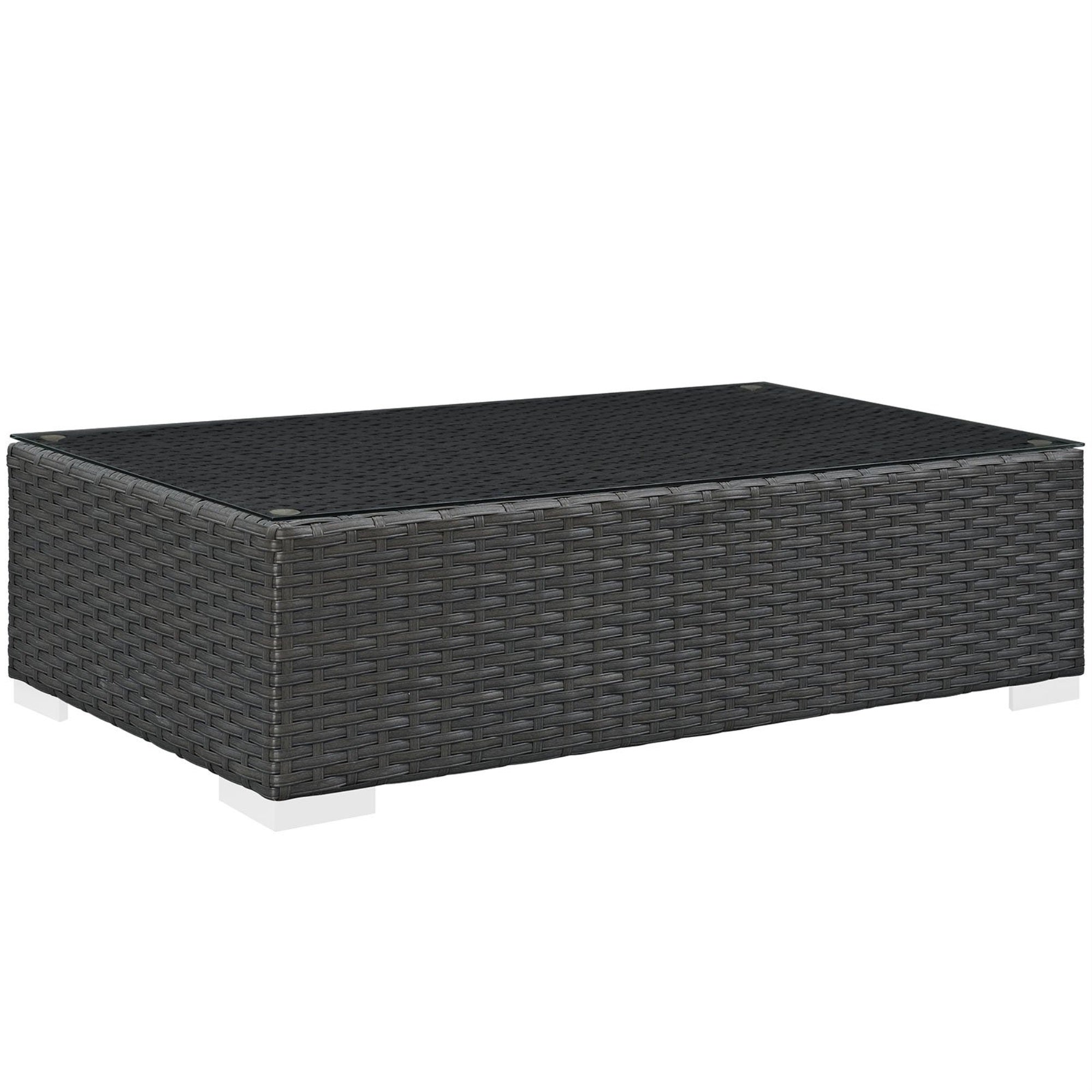 Yardlio Sojourn Outdoor Patio Coffee Table | Durable & Flexible Seating | Uv Protected