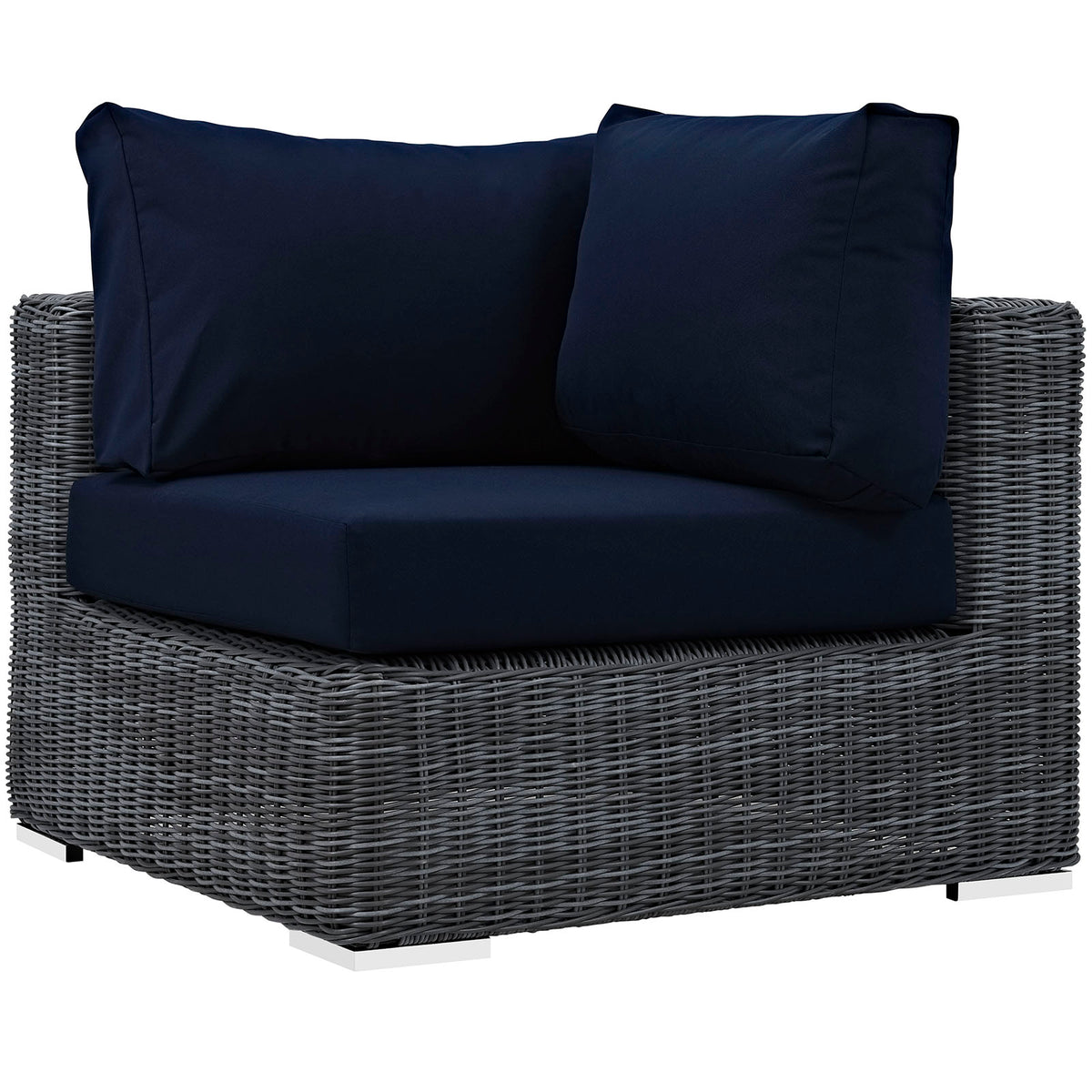 Summon Outdoor Patio Sunbrella Corner - Canvas Navy
