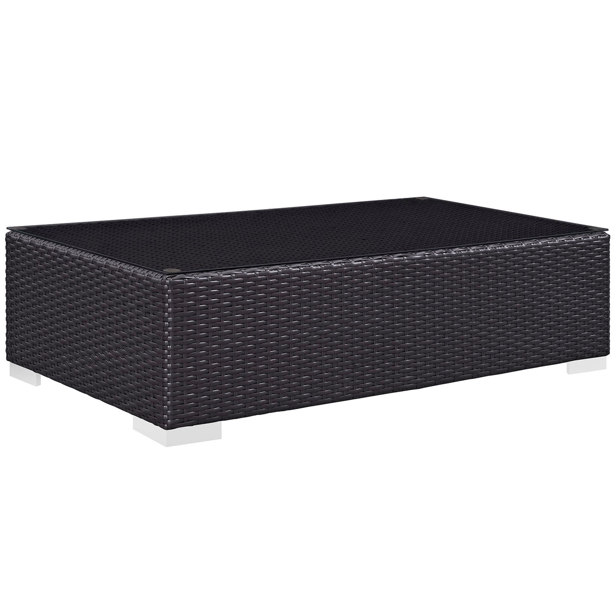 Convene Outdoor Patio Coffee Table - Espresso