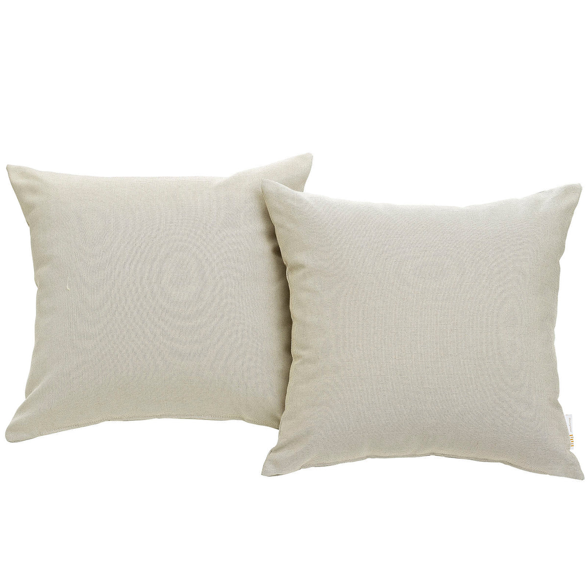Convene Two Piece Outdoor Patio Pillow Set - Beige