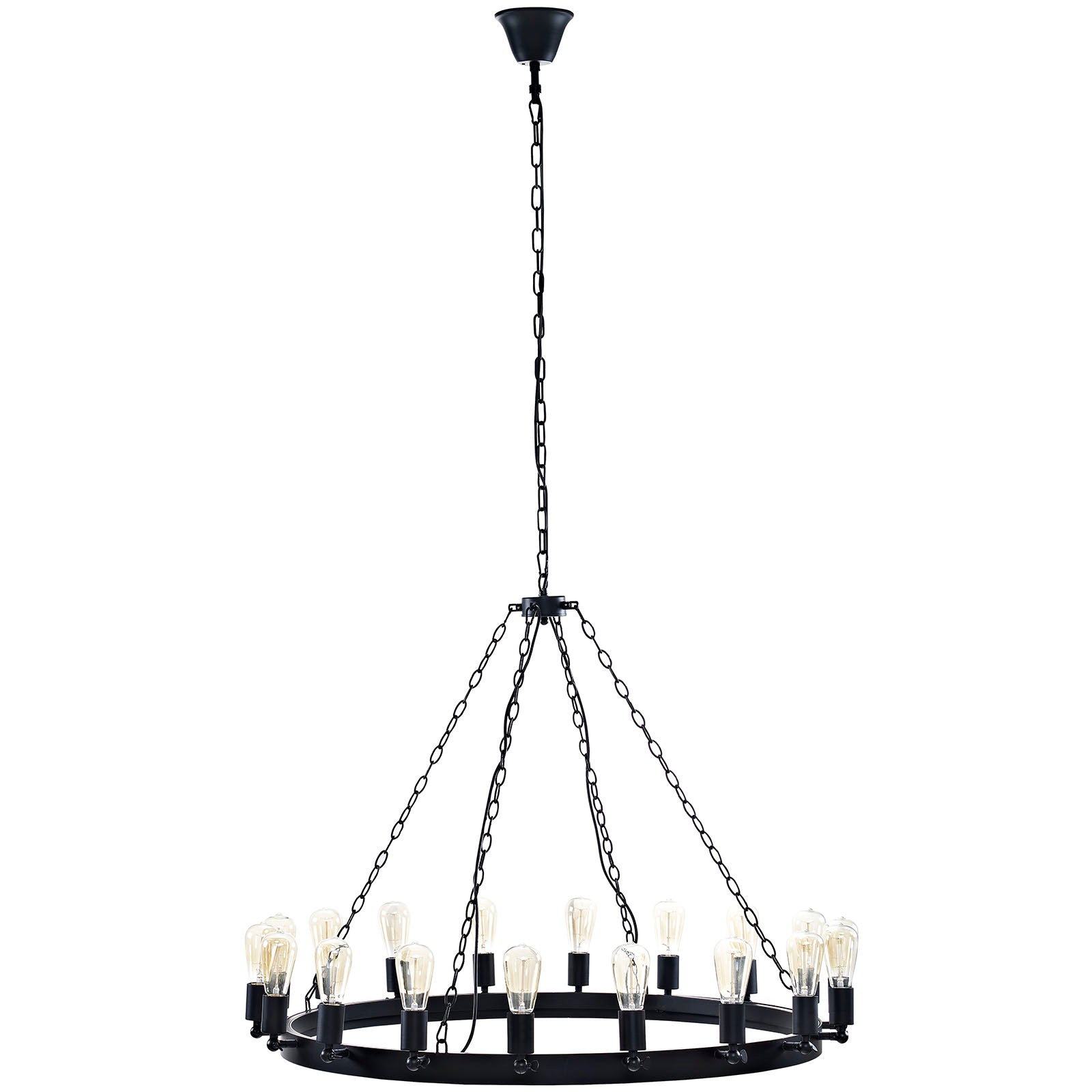 Teleport 43' Chandelier - Brown