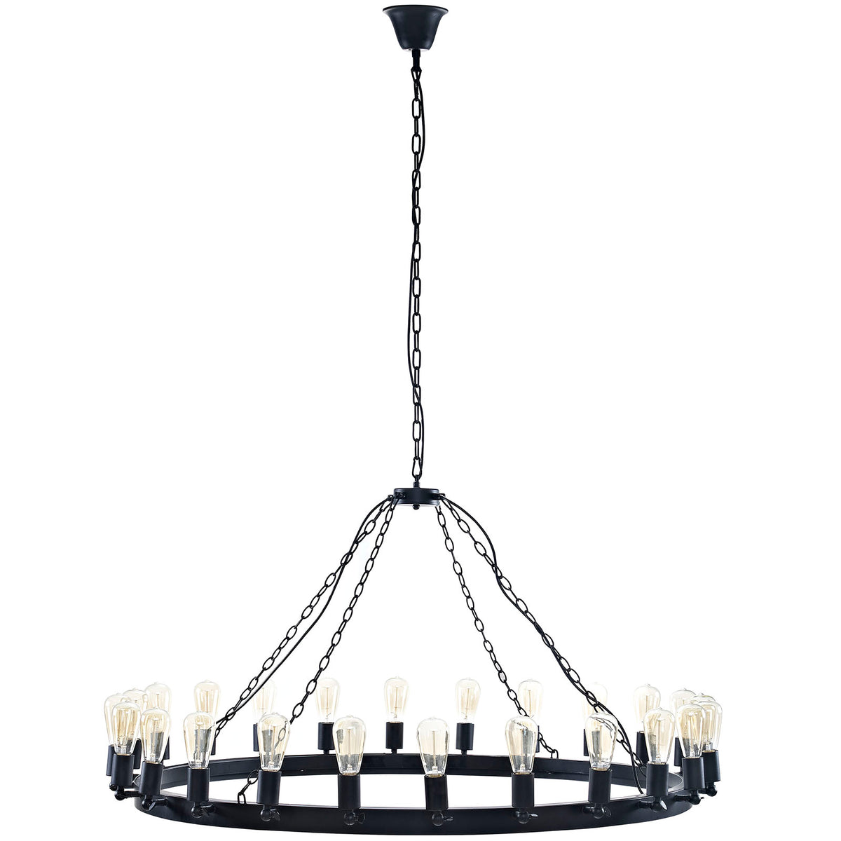 Teleport 52' Chandelier - Brown