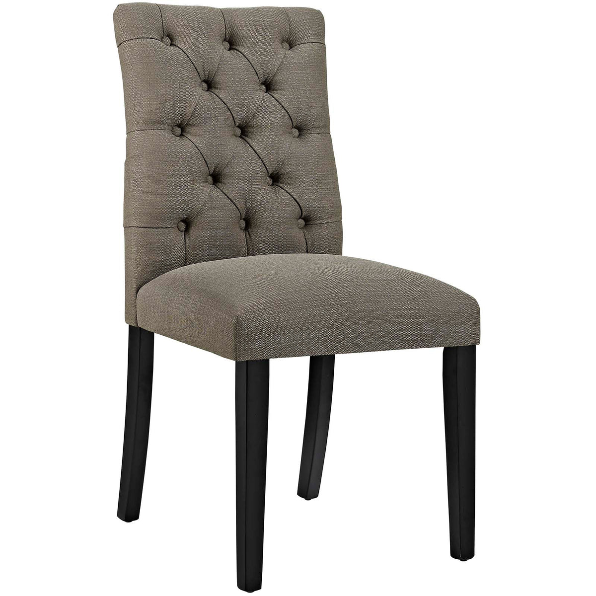 Duchess Fabric Dining Chair - Granite