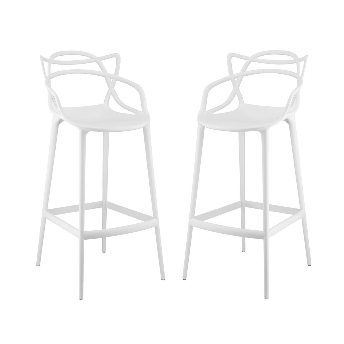 Entangled Bar Stool Set Of 2 By Modway