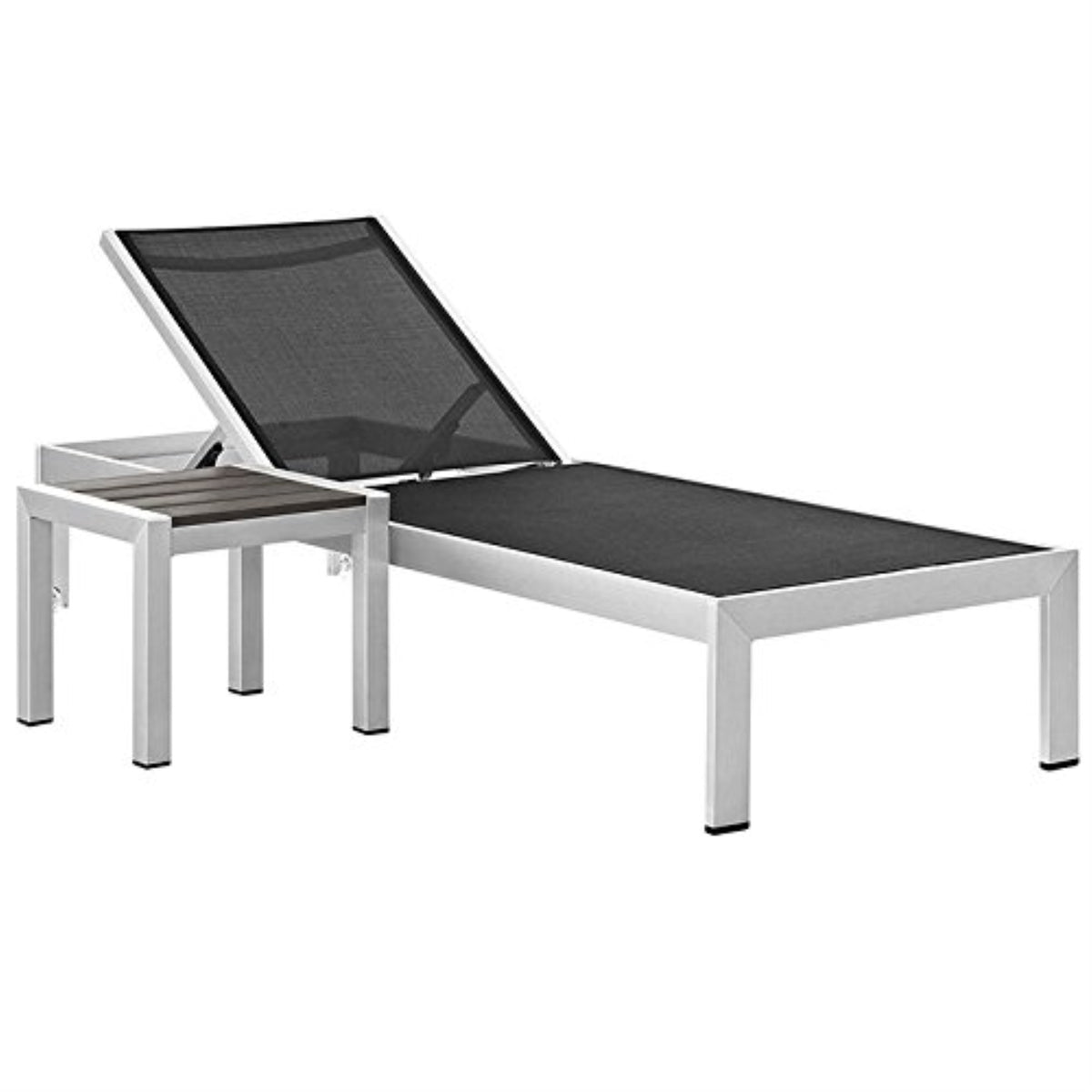 Casafoyer Shore 2 Piece Outdoor Patio Aluminum Set