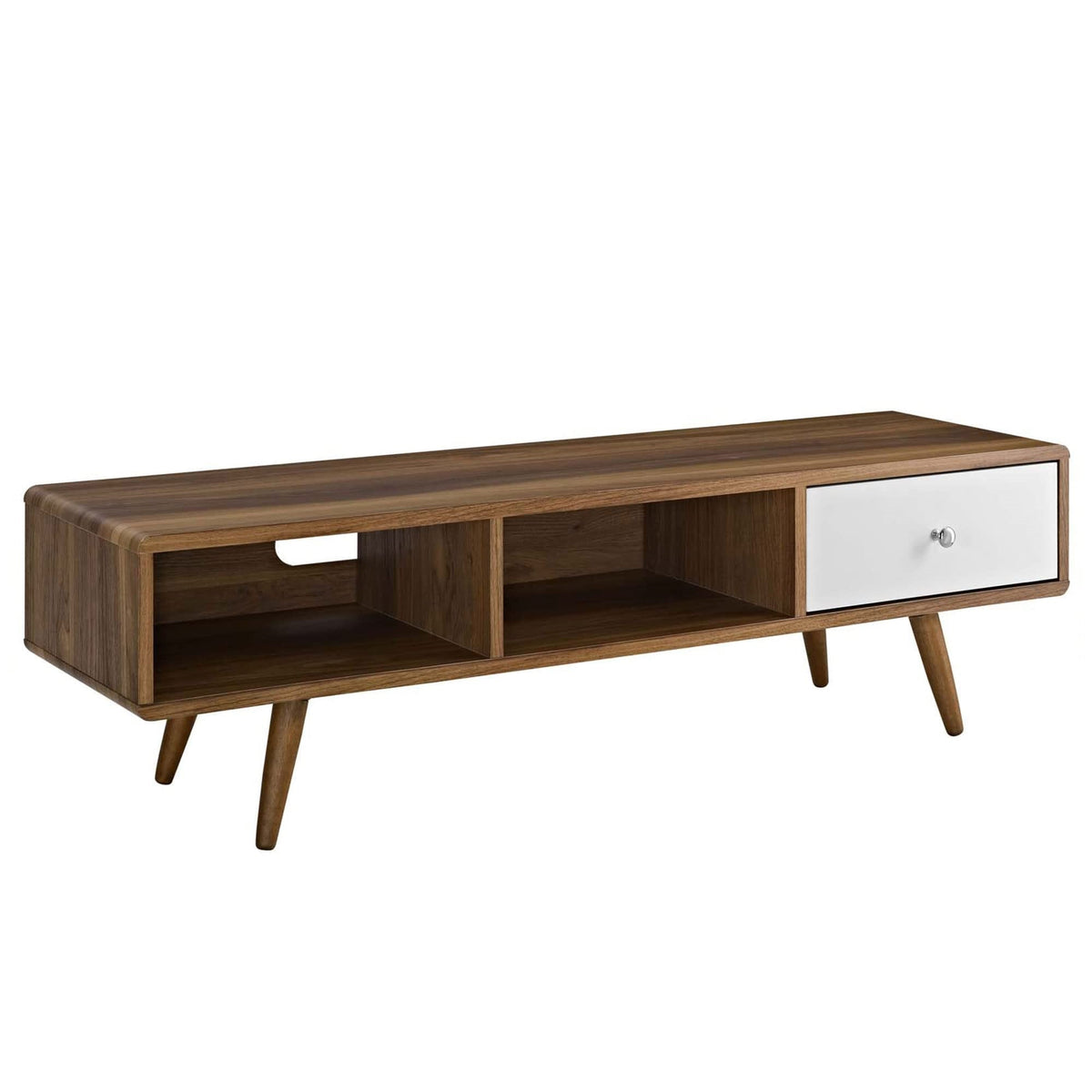 Casafoyer Transmit, 55' Tv Stand, Walnut White