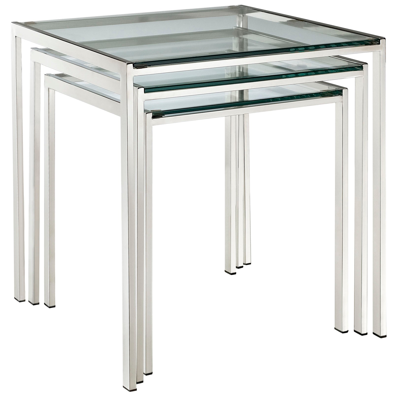 Nimble Nesting Table - Silver