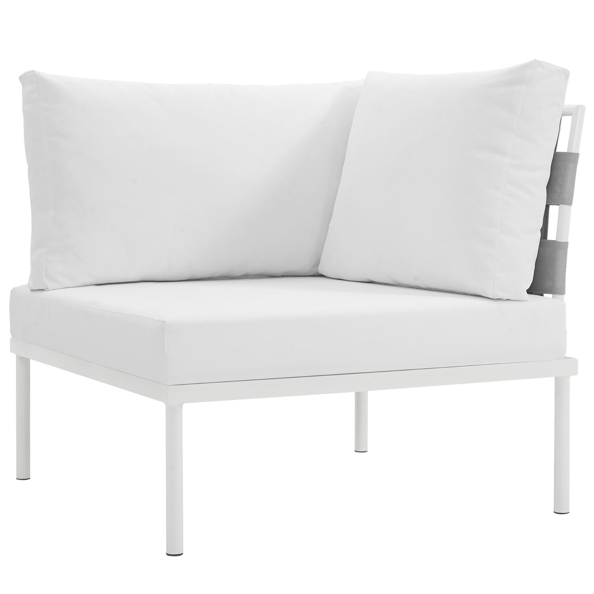 Harmony Outdoor Patio Corner Sofa - All-Weather Waterproof, Modern Design, Durable & Stylish Seating For Porch, Patio, Balcony Or Garden.