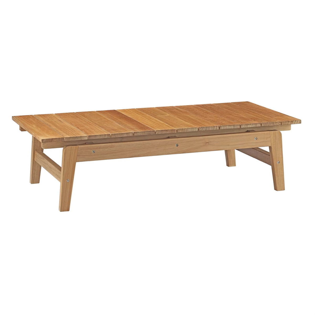 Bayport Teak Outdoor Collection: Relaxation And Durability In One. Includes Bayport Coffee Table. Ideal For Any Outdoor Space. Assembly Required.